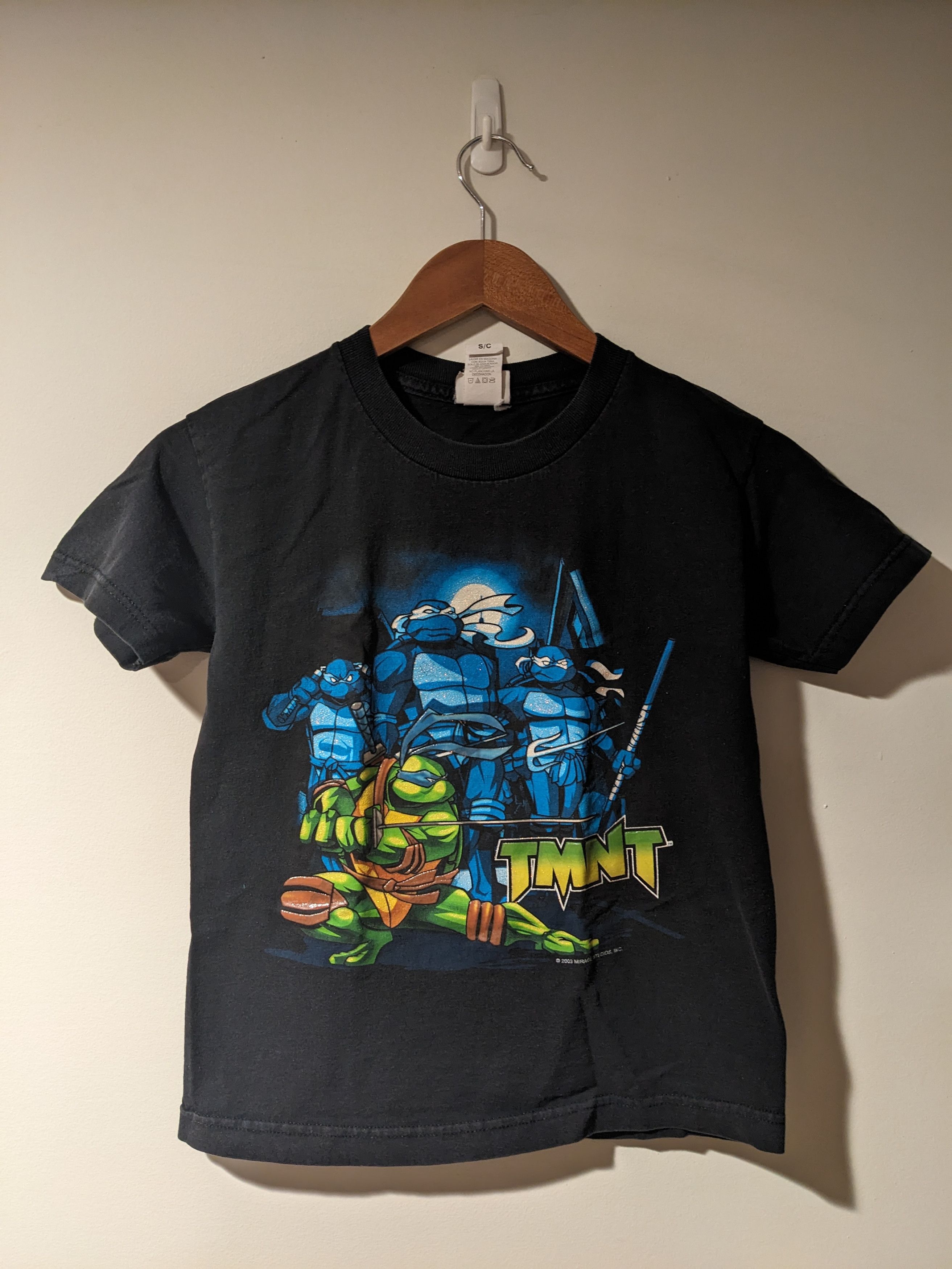 Cartoon Network × Vintage Vintage 2003 Teenage Mutant Ninja Turtles Youth T-Shirt Size US S / EU 44-46 / 1 - 1 Thumbnail