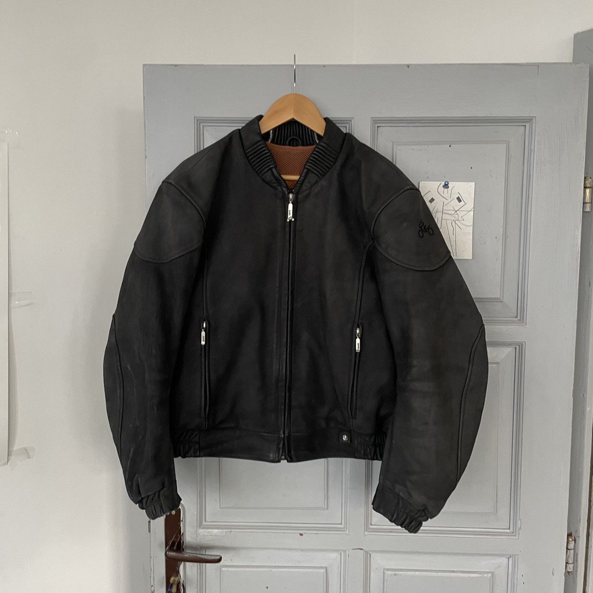 Vintage BMW F1 Streetwear 90’s Leather Racing Jacket