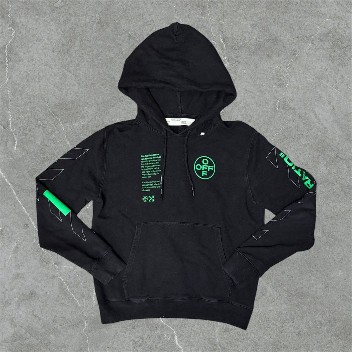 Off-White Off-White Golden Ratio Hoodie | Grailed