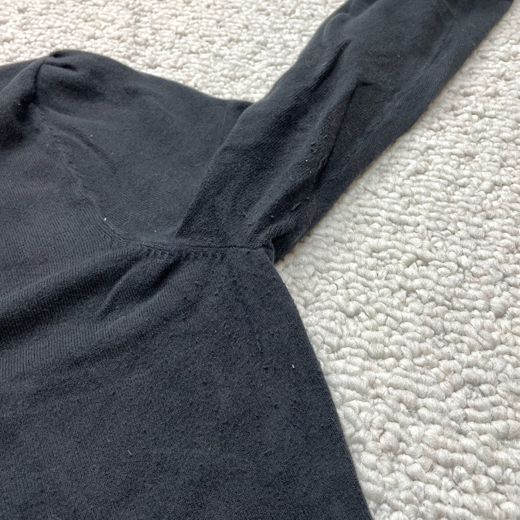 Mossimo VINTAGE Mossimo Cardigan Sweater Womens XL Black Button Up Cotton Relaxed Fit Casual Womens Size XL Size XL / US 12-14 / IT 48-50 - 6 Thumbnail