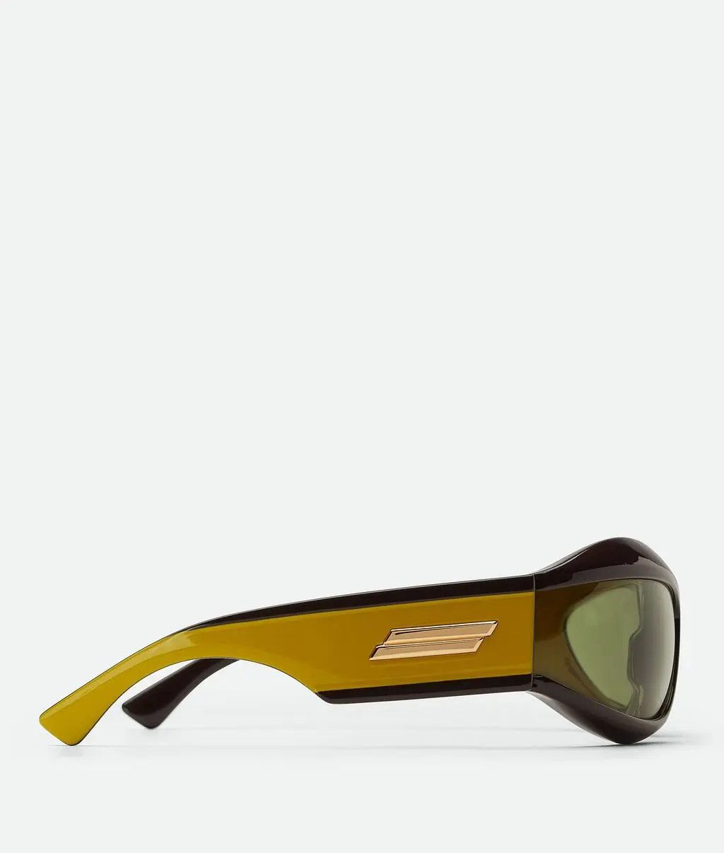 Bottega Veneta o1n1vont0525 Size: OS / Cangi Wraparound Acetate Sunglasses Size ONE SIZE - 5 Thumbnail