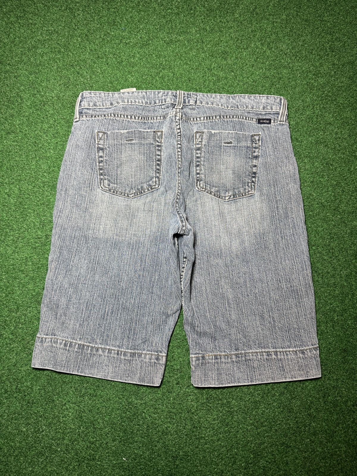 Levi's Vintage Clothing Levis Vintage Jorts 14 Baggy Low Rise 34 12” Denim Shorts Size 36" / US 14 / IT 50 - 1 Thumbnail