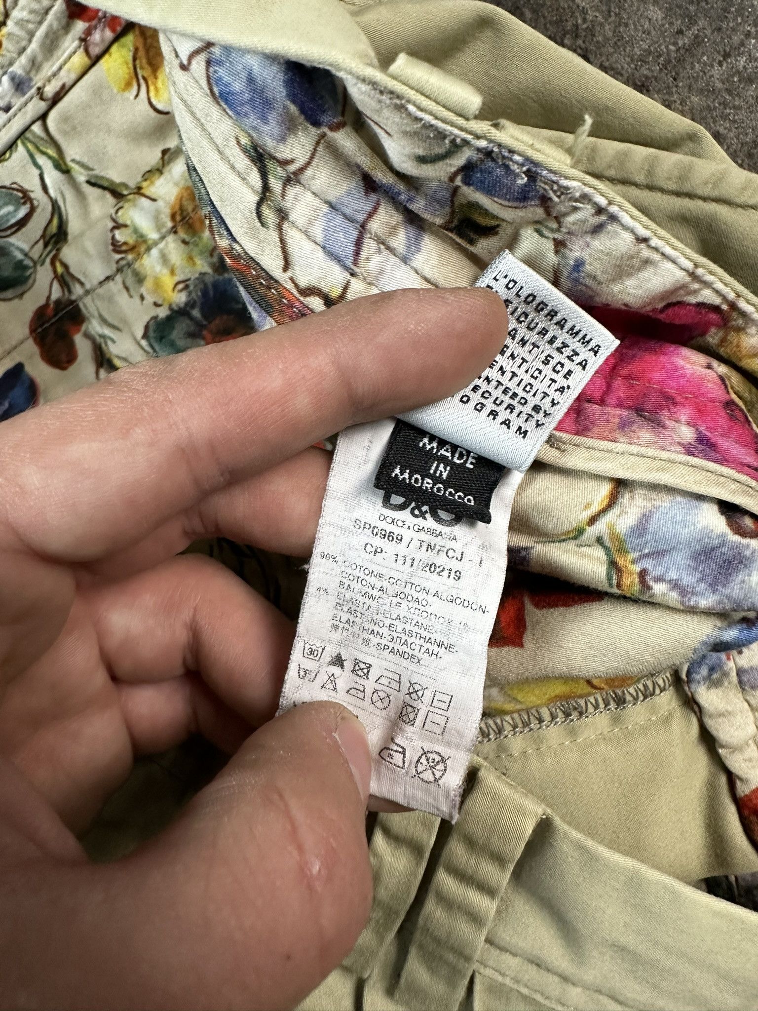 Designer × Dolce & Gabbana Vintage Y2k Dolce & Gabbana Chino Shorts Size 27" / US 4 / IT 40 - 7 Thumbnail