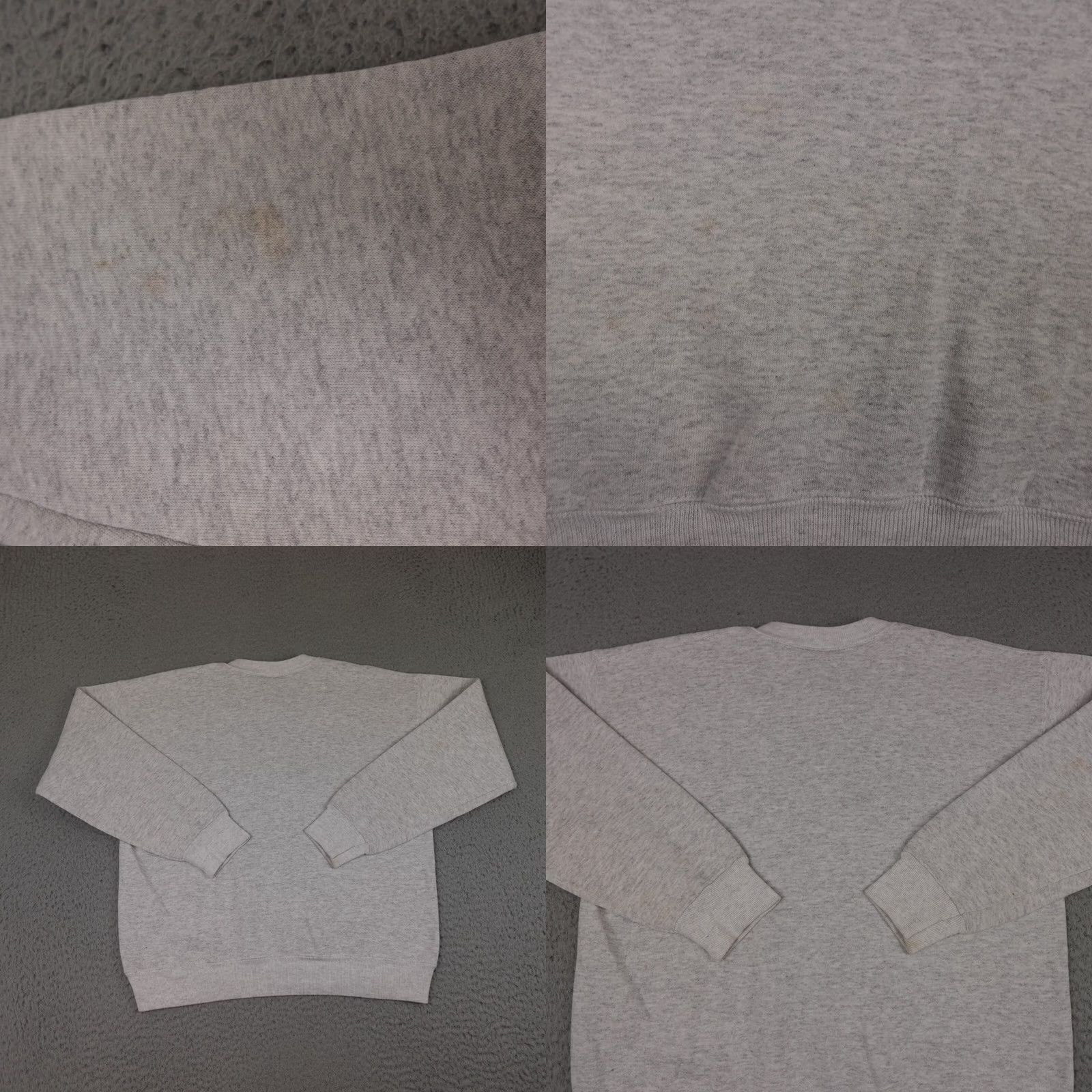 Lee VINTAGE Lee Sweatshirt Womens Large Gray Embroidered Made In USA 90s Crewneck Pullover Sweatshirt Womens Large Gray Embroidered USA 90s Lee Size L / US 10 / IT 46 - 8 Thumbnail