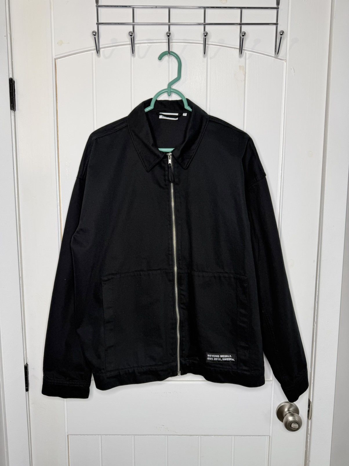 Other Beyond Medals Twill Jacket Black Size Small (Oversized Fit) Size US S / EU 44-46 / 1 - 1 Thumbnail