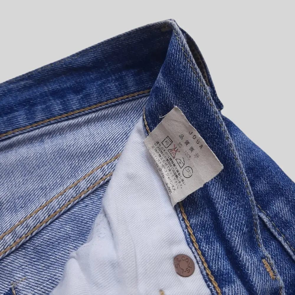 Vintage Vintage levis 503b big E selvedge short Size US 29 - 7 Thumbnail