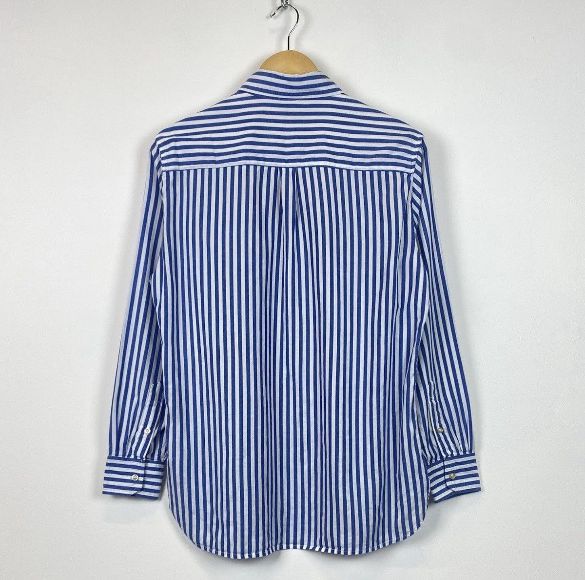 Isabel Marant Isabel Marant Long Sleeve Buttons Shirt Blue & White Striped Size XS / US 0-2 / IT 36-38 - 12 Thumbnail