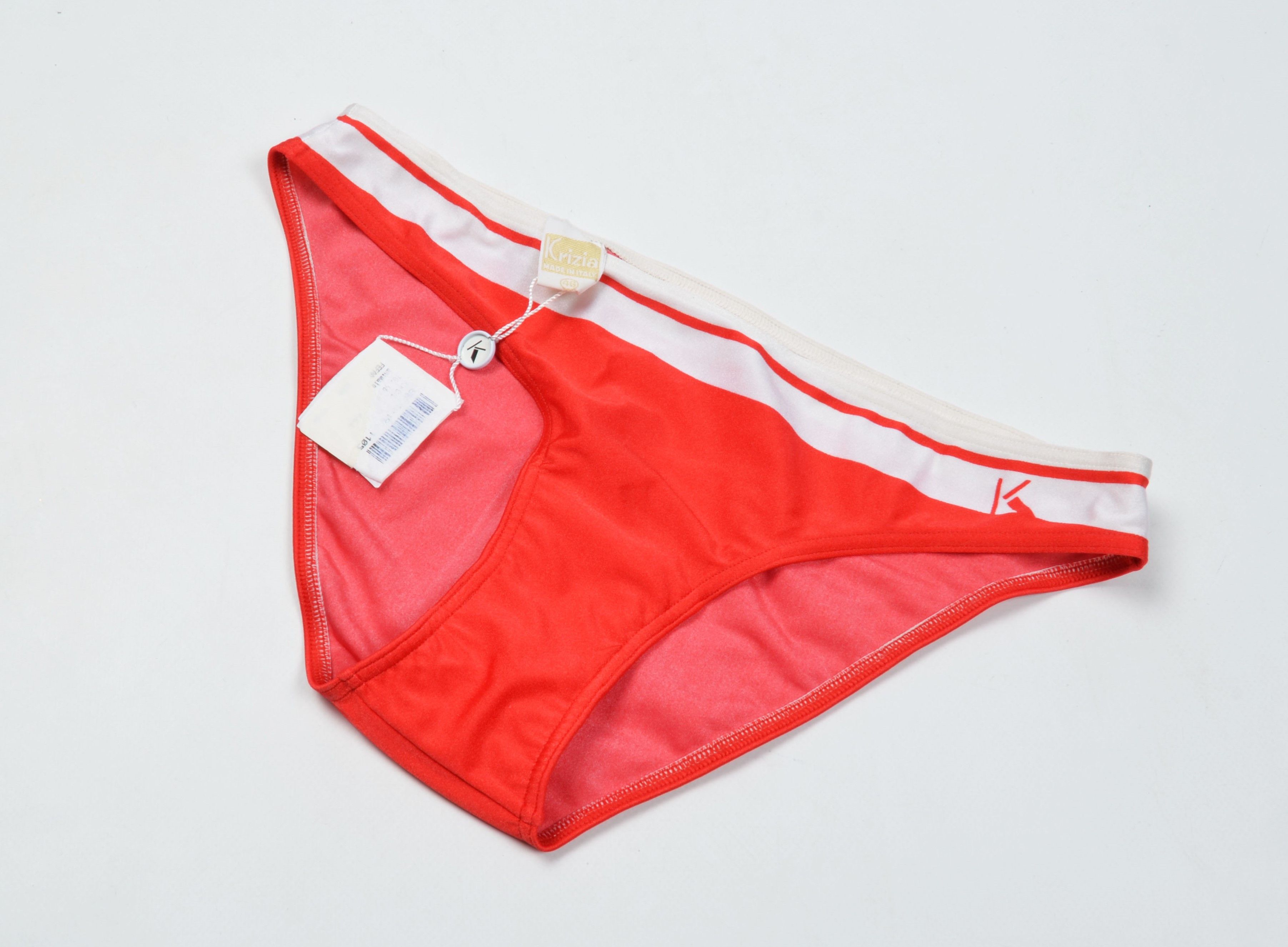 Krizia Vintage Krizia 80's Striped Bikini Swimwear Set Beachwear Size ONE SIZE - 7 Thumbnail