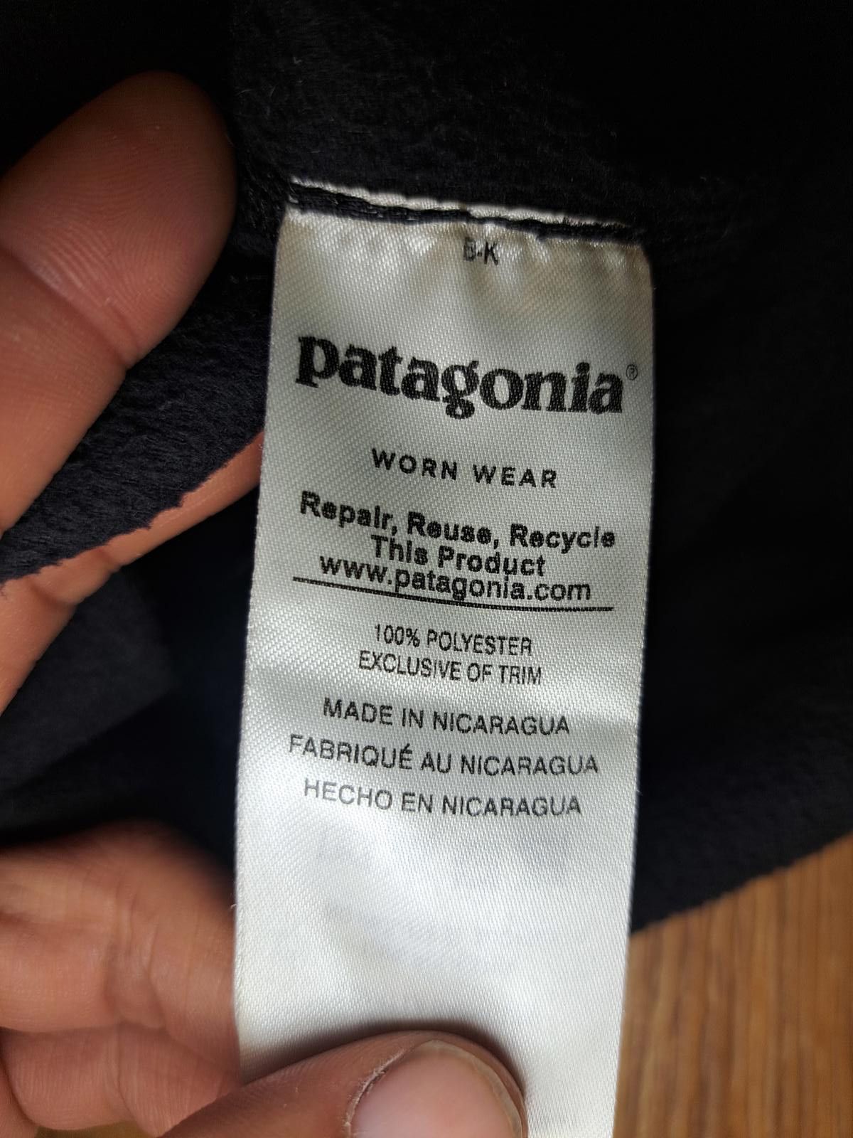 Patagonia Patagonia Pullover Fleece Sweater Jacket Mens XL Black Size US XL / EU 56 / 4 - 4 Thumbnail