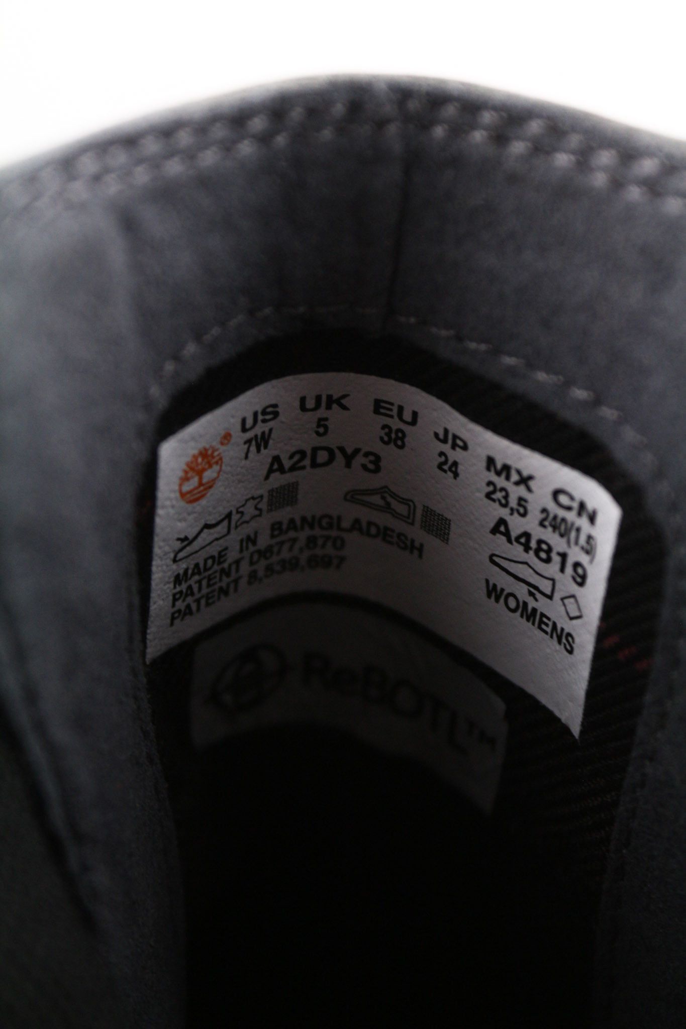Timberland A2DY3 UK5 Leather Almond ReBOTL Chelsea Rubber 79870 Size US 7 / IT 37 - 9 Thumbnail