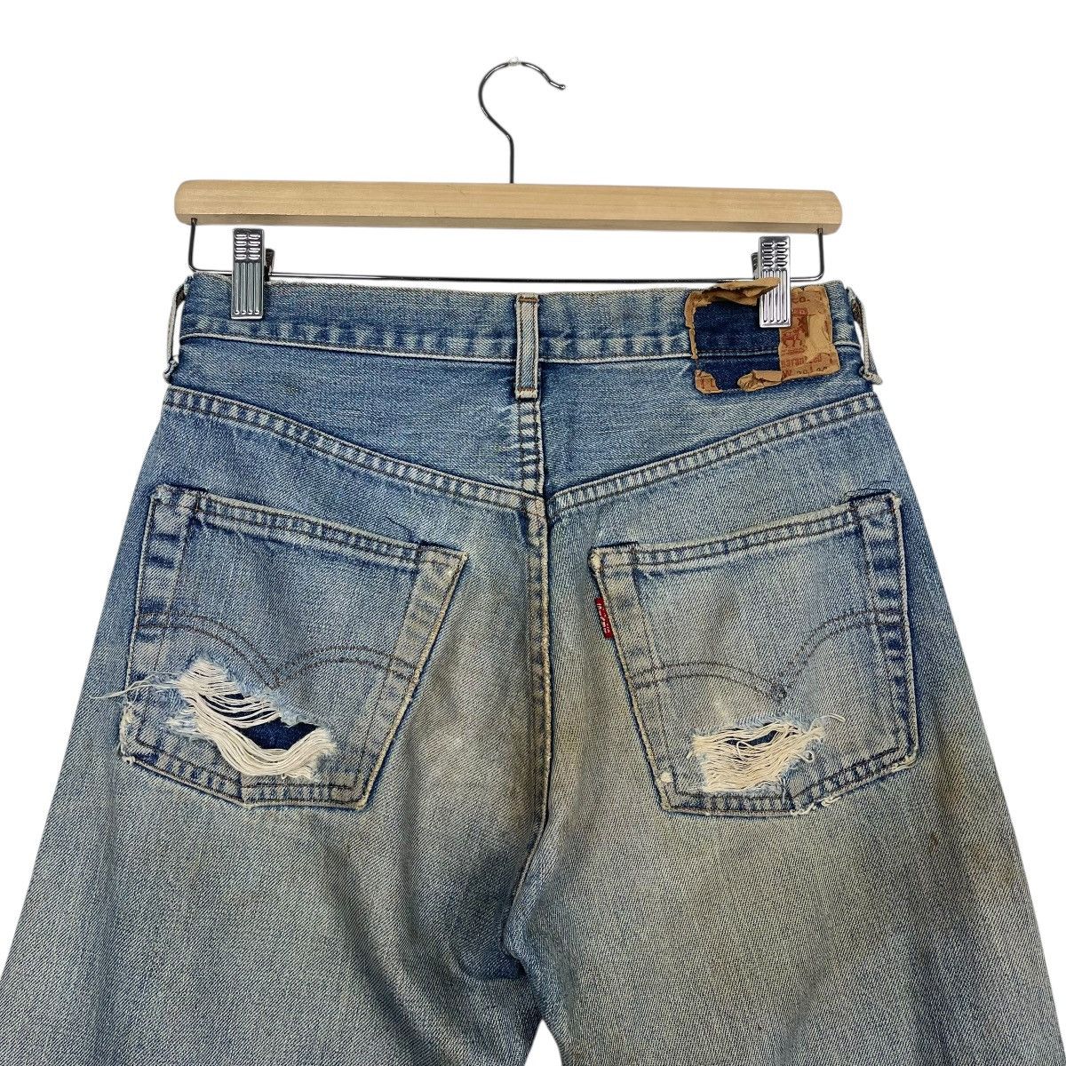 Levi's Vintage Levis Big E Made In Japan Trasher Button Fly Denim Size US 28 / EU 44 - 8 Thumbnail
