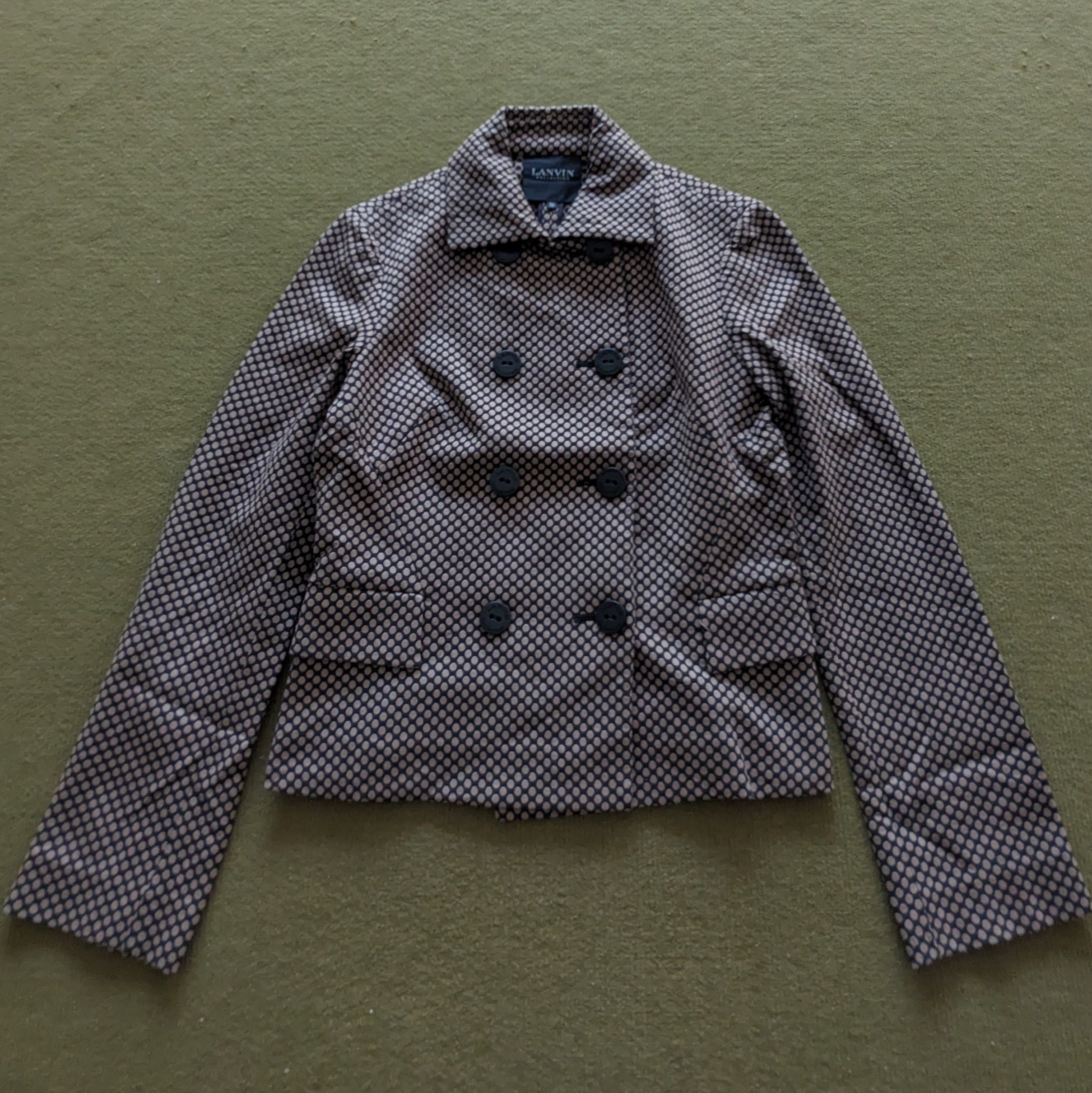 Lanvin Vintage LANVIN COLLECTION Fashion Designer Blazer Size US XS / EU 42 / 0 - 1 Thumbnail