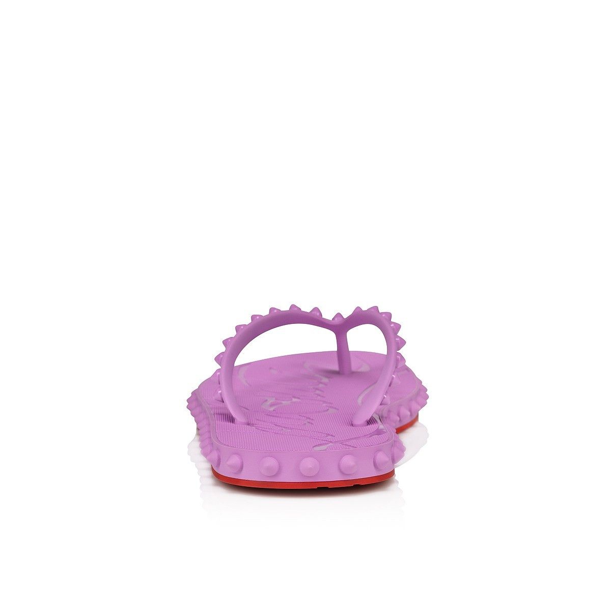 Christian Louboutin oc11z0125 Super Loubi Flip Sandals in Pink Size US 11 / IT 41 - 3 Thumbnail