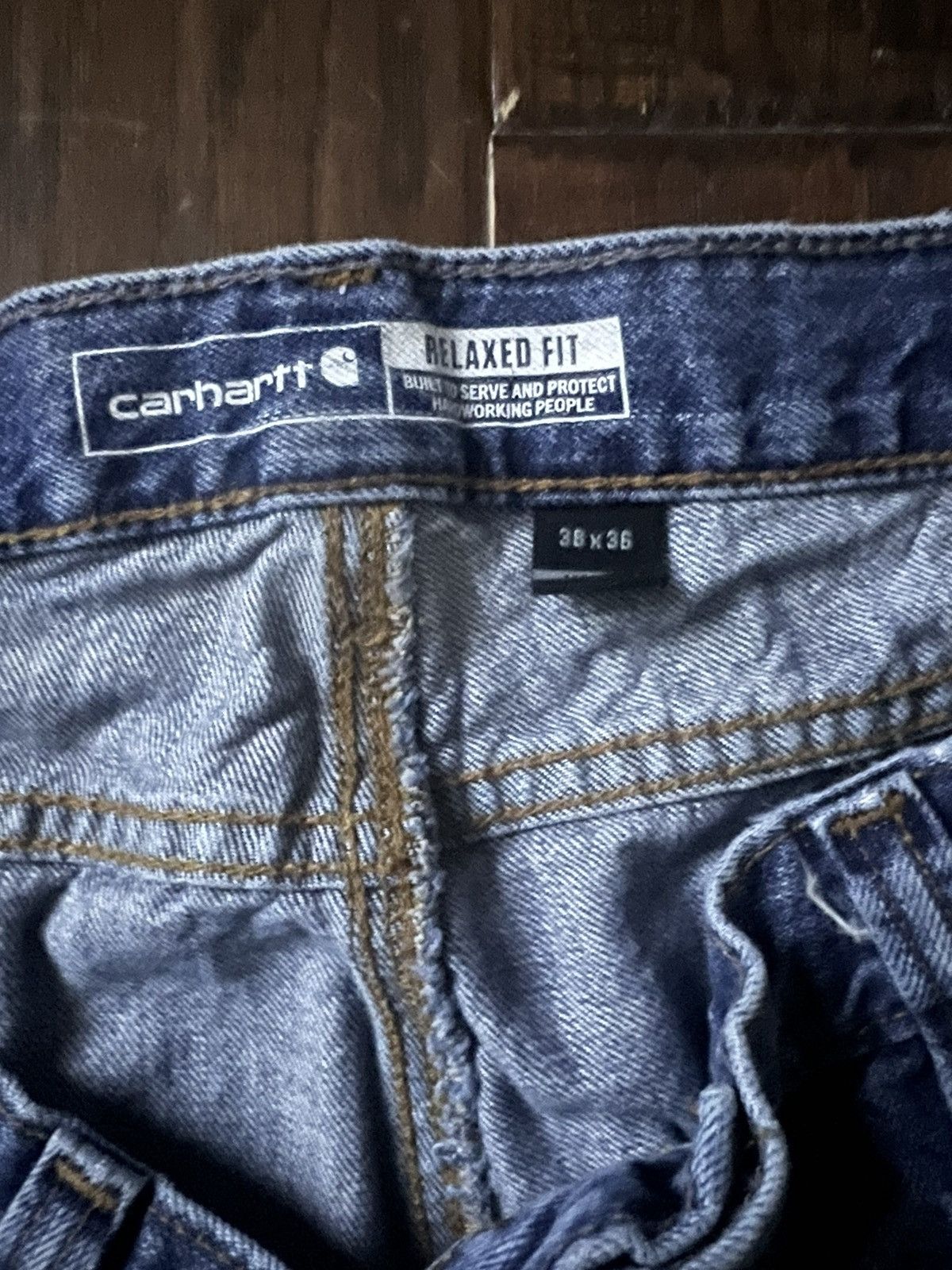 Carhartt × Vintage Carhartt denim Size US 38 / EU 54 - 4 Thumbnail