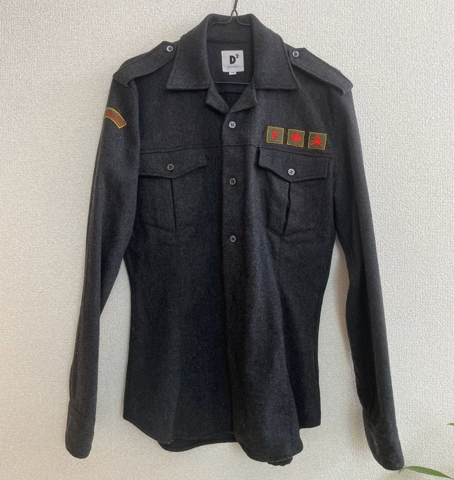 Dsquared2 Dsquared2 F/W 1997 Wool Park Ranger Button-Up Shirt Size US M / EU 48-50 / 2 - 6 Thumbnail