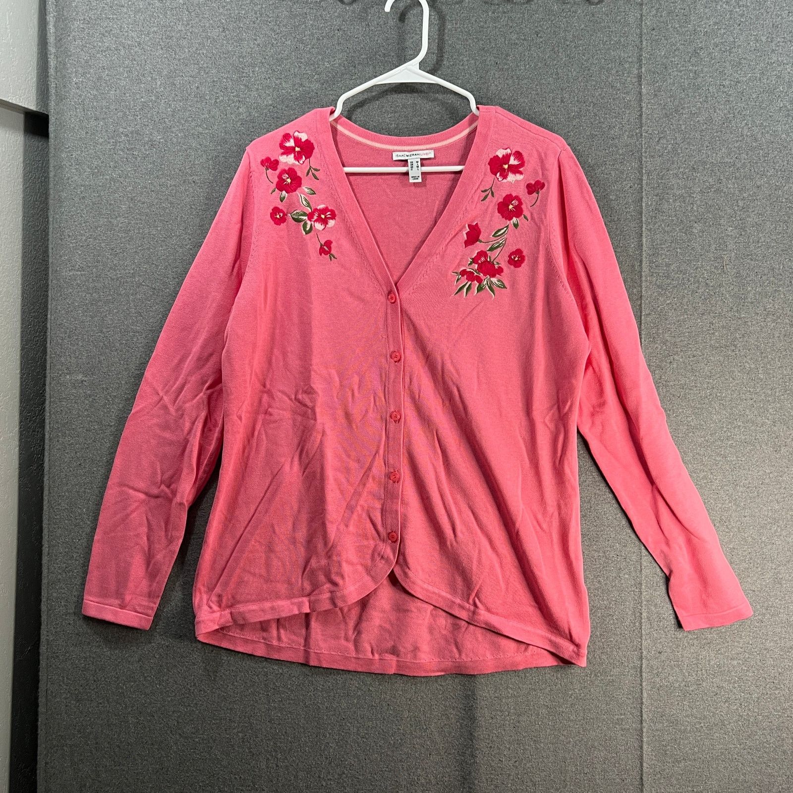 Isaac Mizrahi Isaac Mizrahi LIVE! Button-Front Sweater Cardigan Size M / US 6-8 / IT 42-44 - 1 Thumbnail