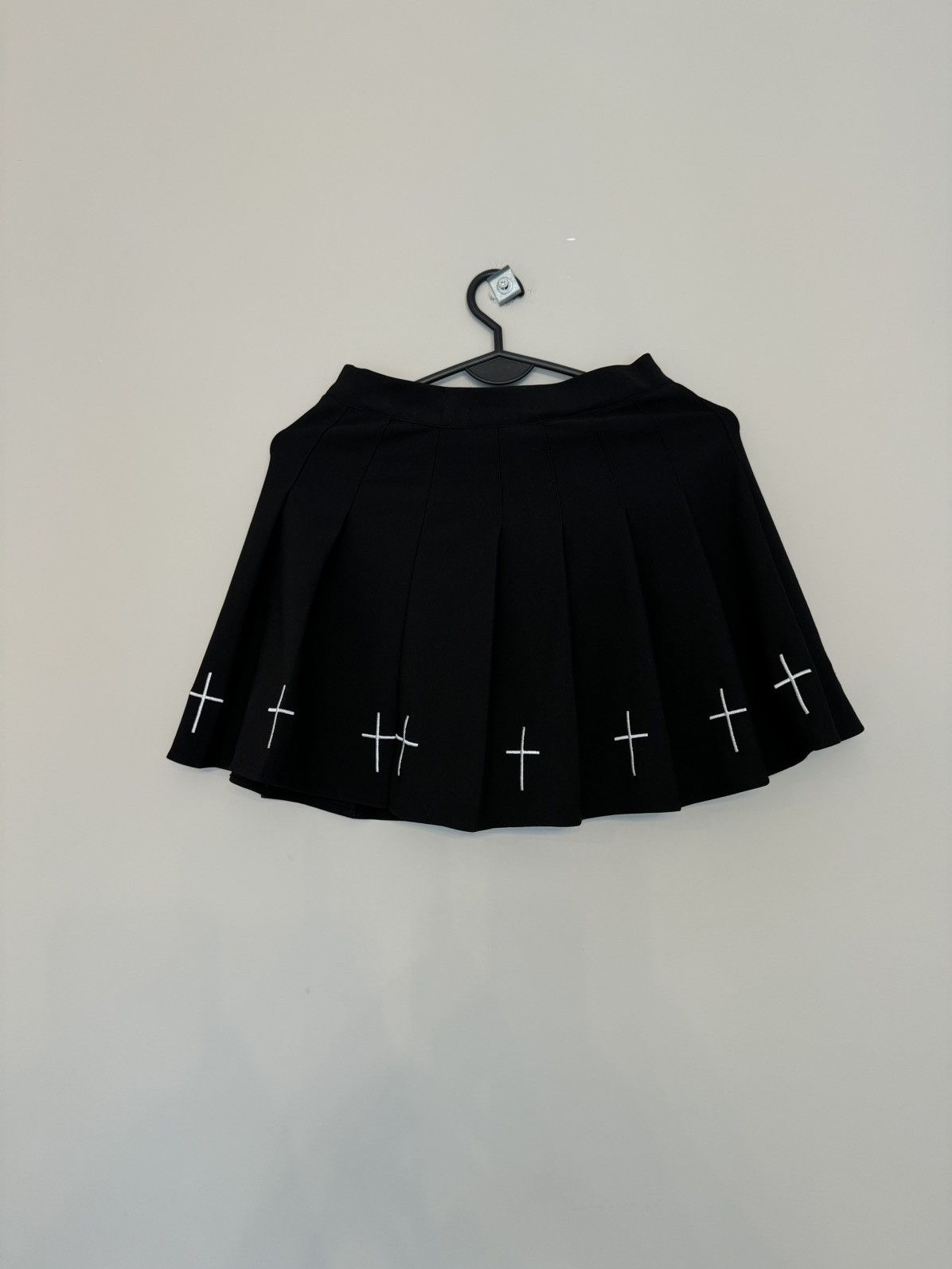 Other Avant Garde skirt with crosses rock 2in1 with shorts inside Size 27" / US 4 / IT 40 - 4 Thumbnail