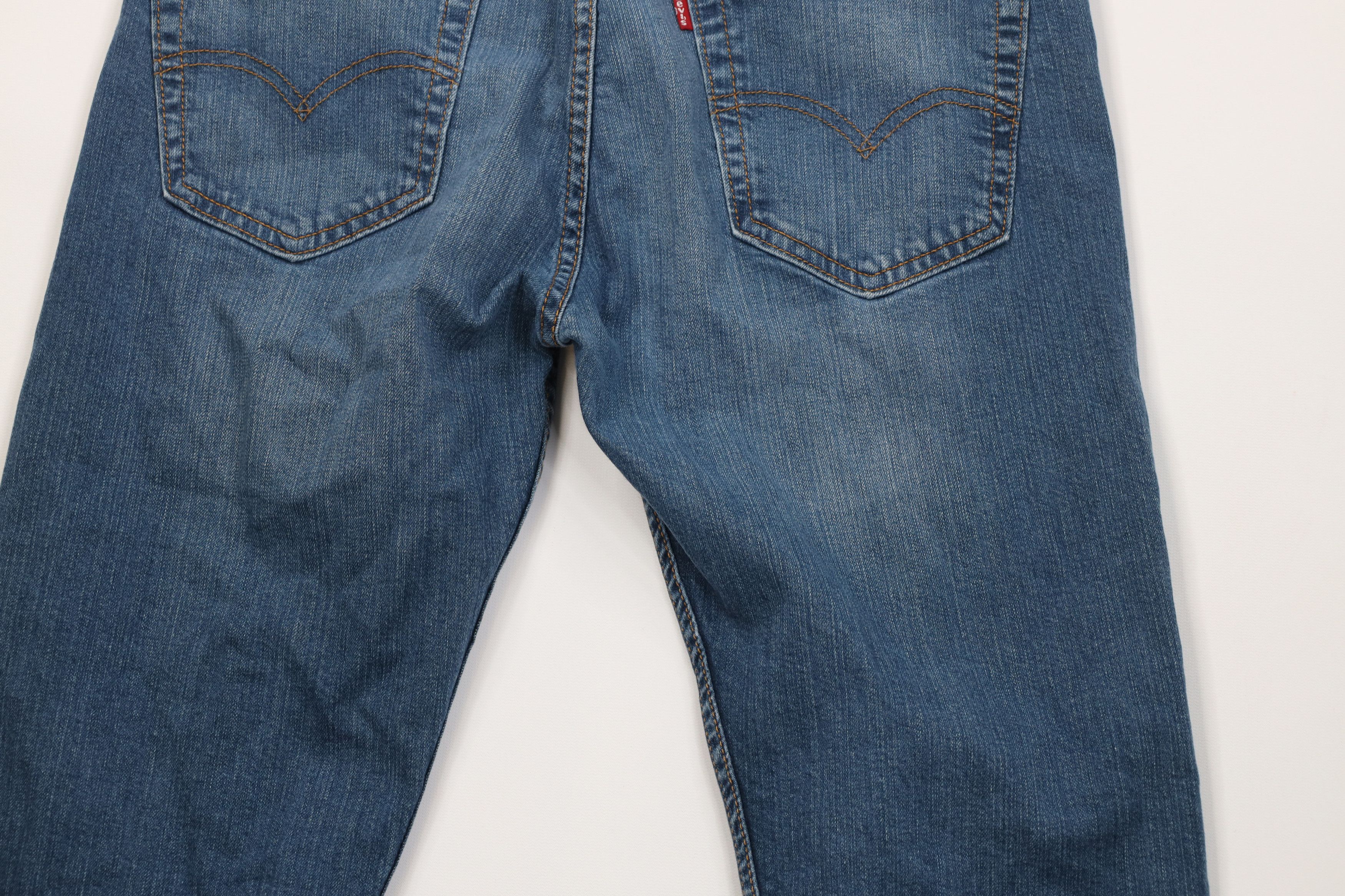 Levi's Vintage Y2K Levis 505 Regular Straight Leg Jeans Blue Size US 32 / EU 48 - 11 Thumbnail
