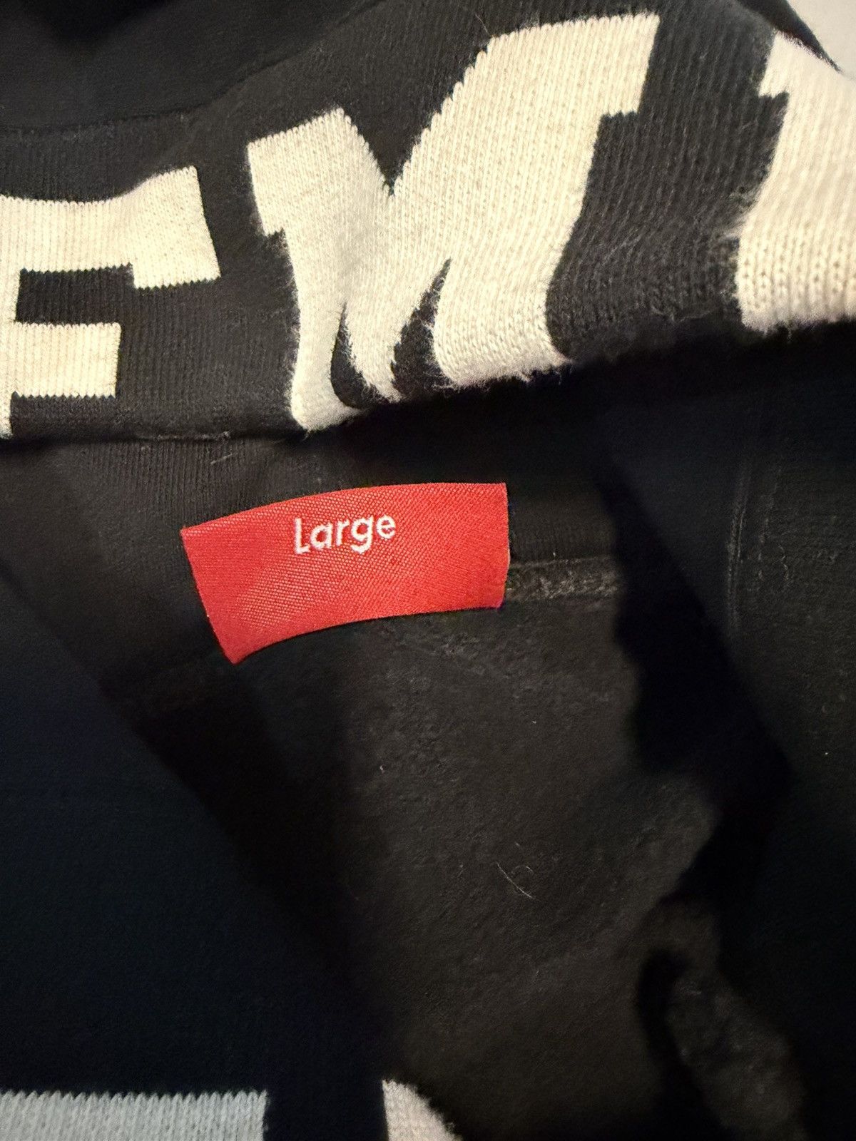Supreme Supreme Cropped Logos Hooded Sweatshirt Size US L / EU 52-54 / 3 - 3 Thumbnail