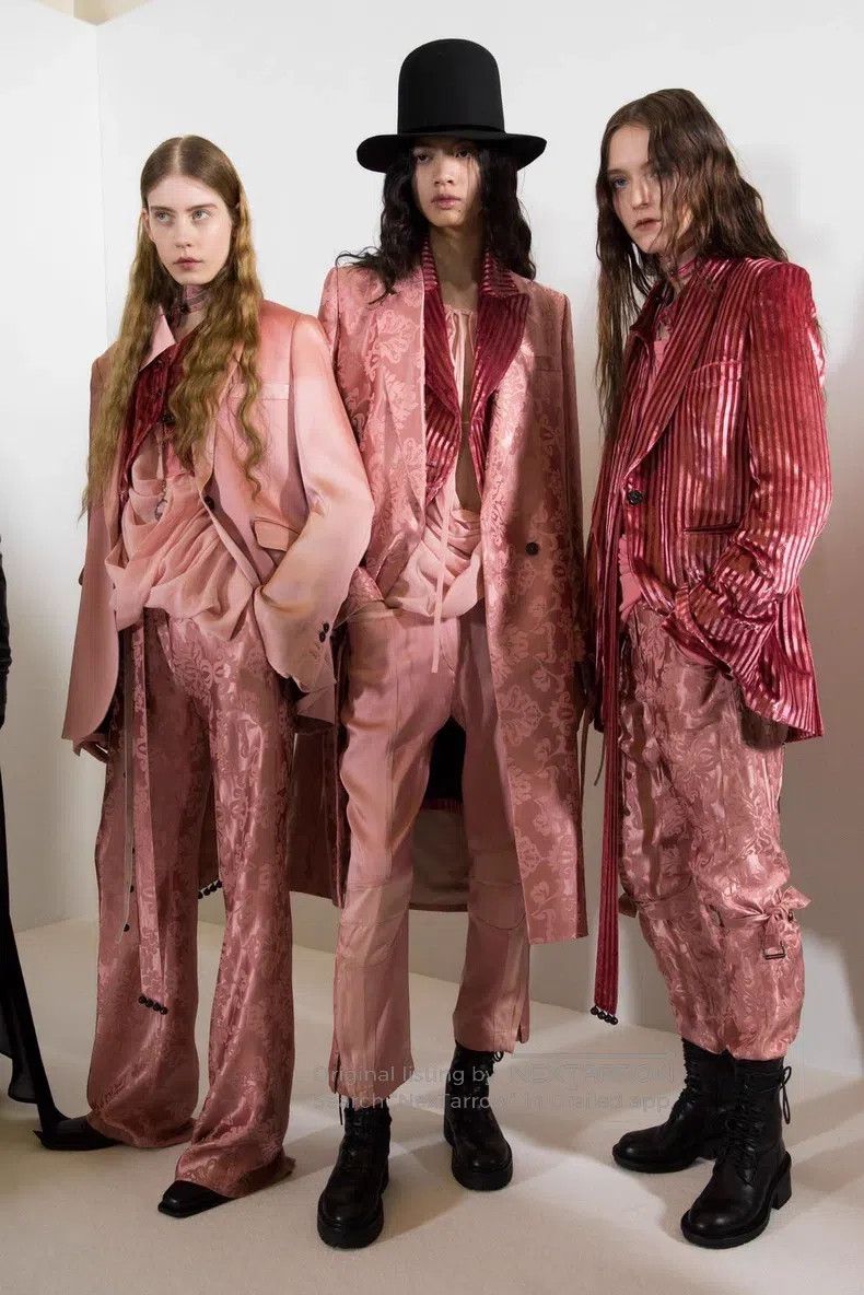 Ann Demeulemeester Ann Demeulemeester Autumn/Winter 2019 A/W Floral Suit Size M / US 6-8 / IT 42-44 - 8 Thumbnail