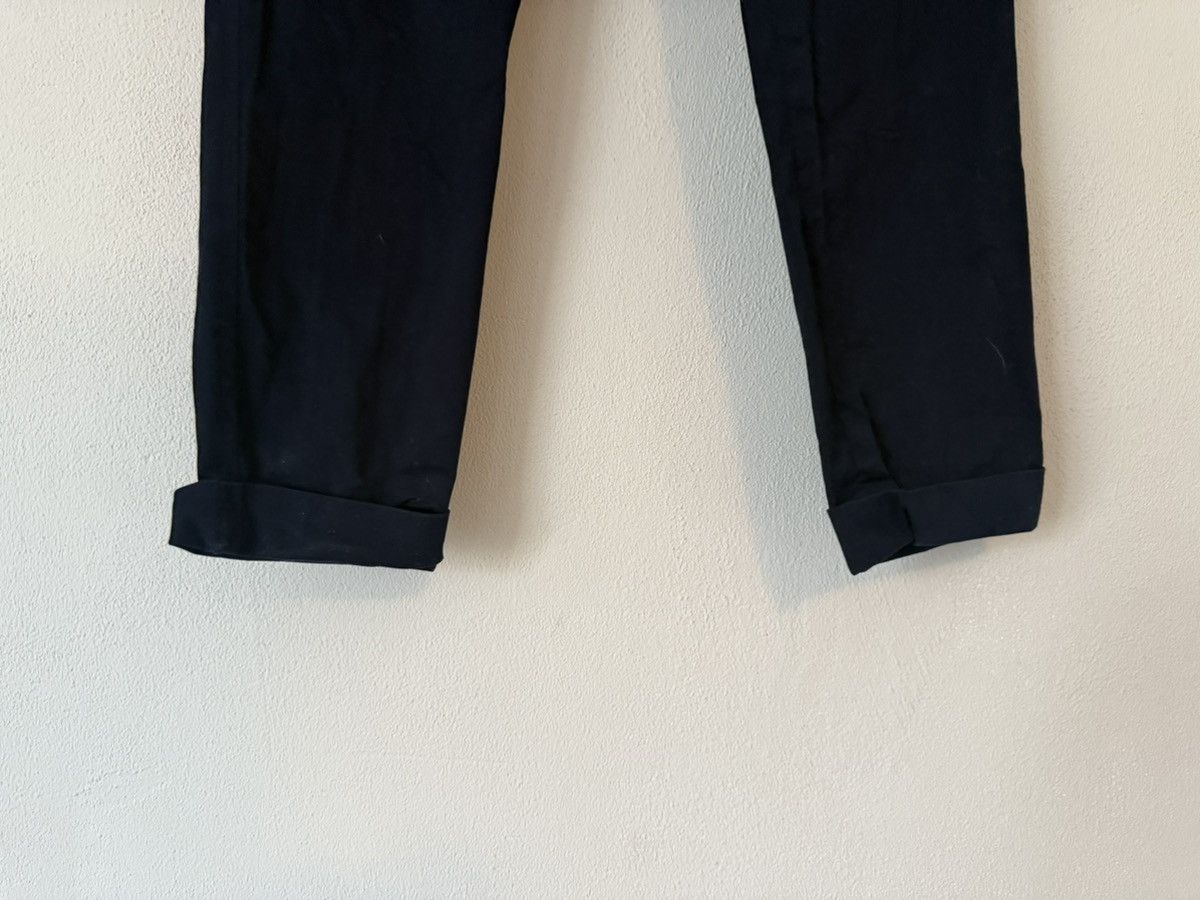 Gucci Navy Cotton-Stretch Trousers with Bee Patch Size US 30 / EU 46 - 5 Thumbnail