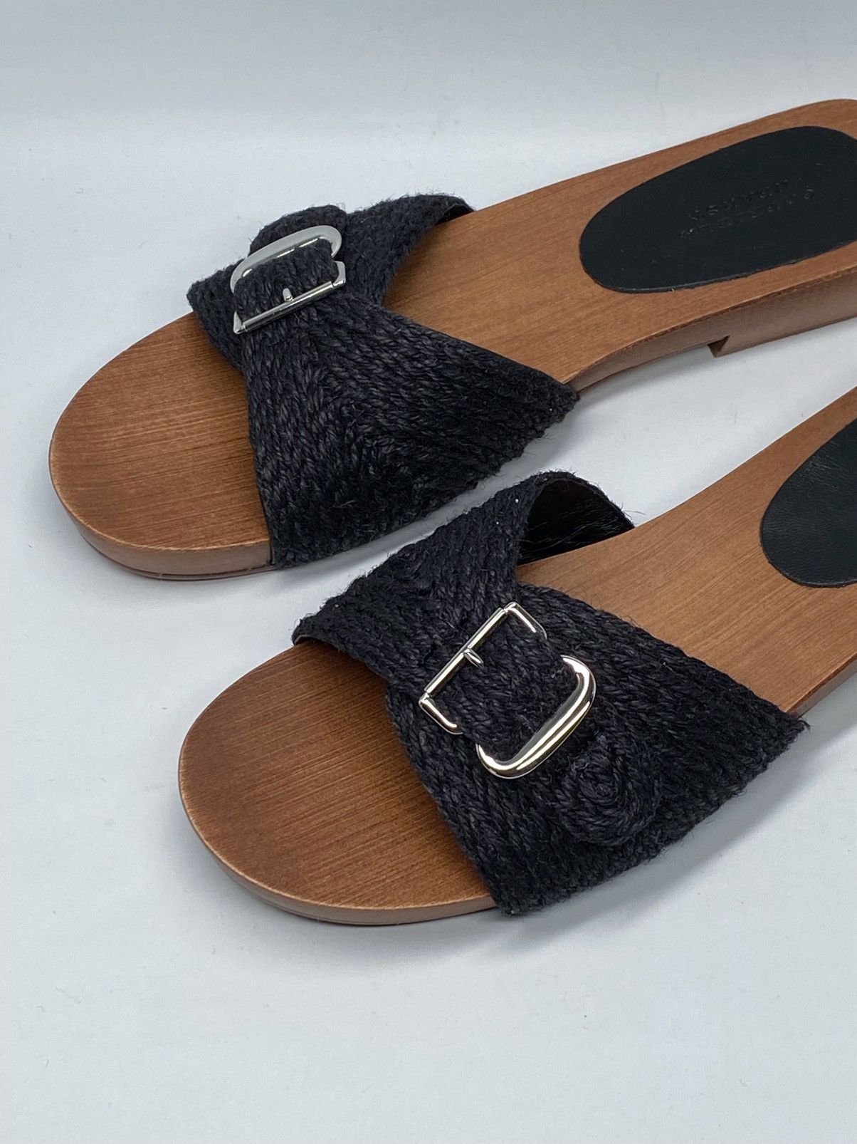 Gabriela Hearst Gabriela Hearst Clover Jute & Wood Slide size 37 Size US 7 / IT 37 - 4 Thumbnail