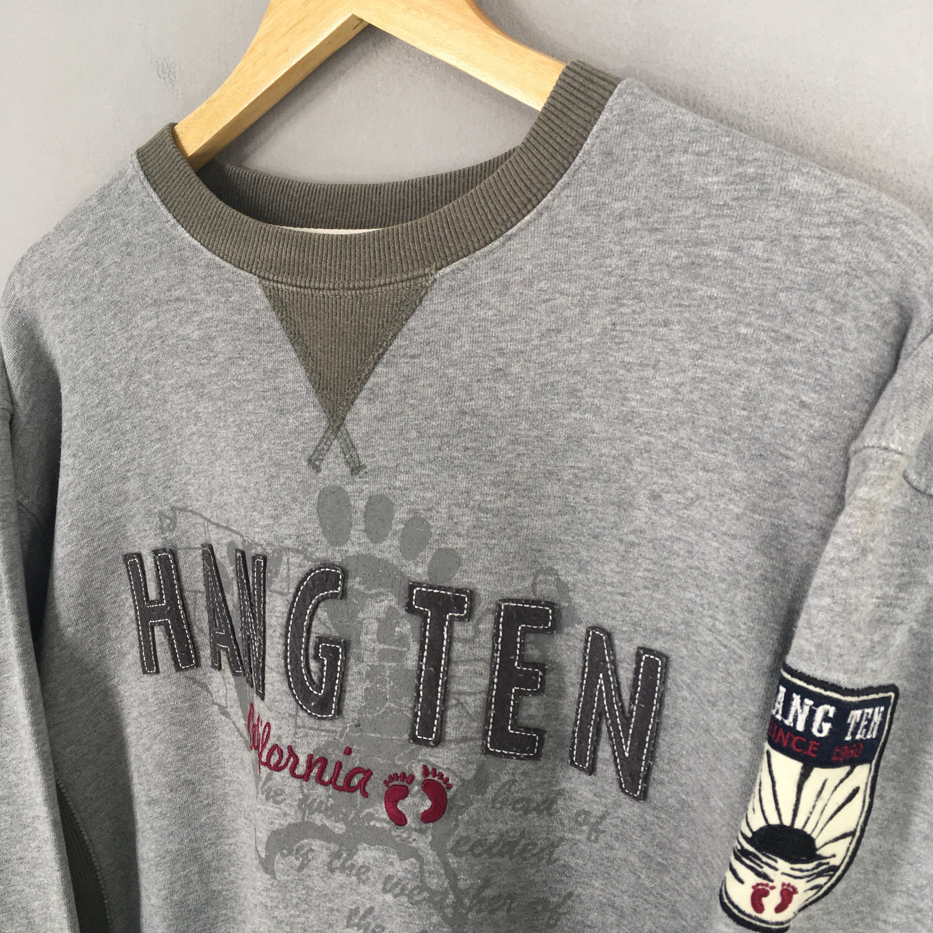 Hang Ten Vintage Hang Ten California Sweatshirt Large Size US L / EU 52-54 / 3 - 3 Thumbnail
