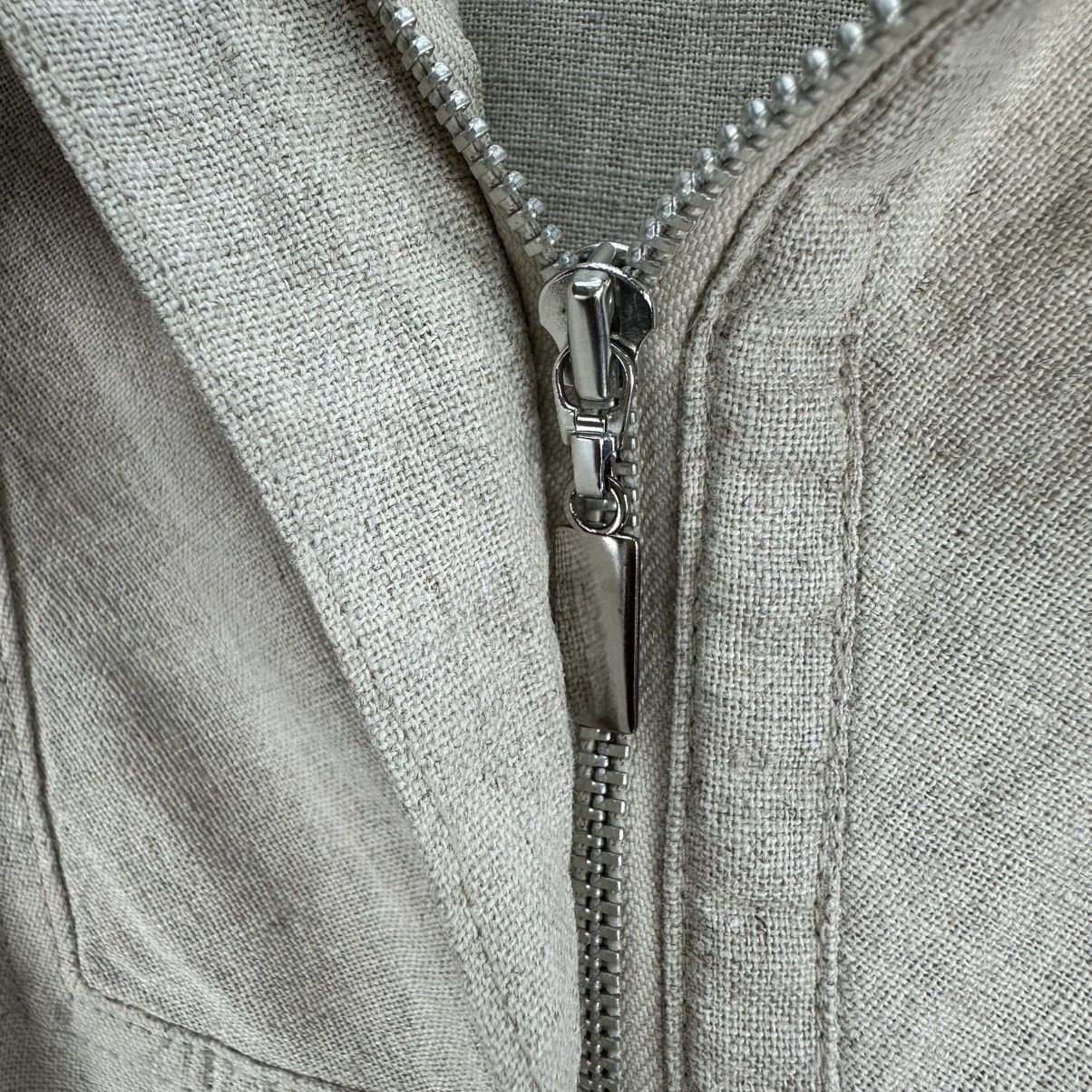 Gianni Valentino Vintage Gianni Lo Giudice Milano Hemp Pullover Jacket Size US M / EU 48-50 / 2 - 9 Thumbnail