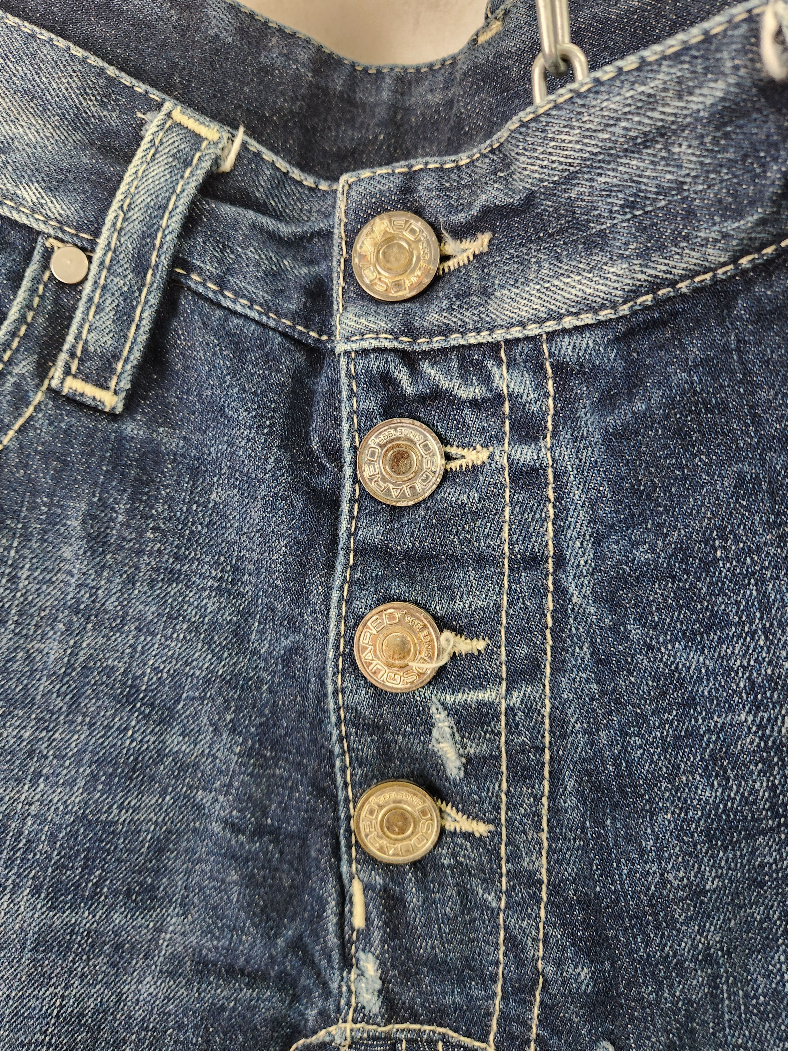 Dsquared2 Dsquared 2 denim distressed button ups shorts size 50 Size US 34 / EU 50 - 11 Thumbnail