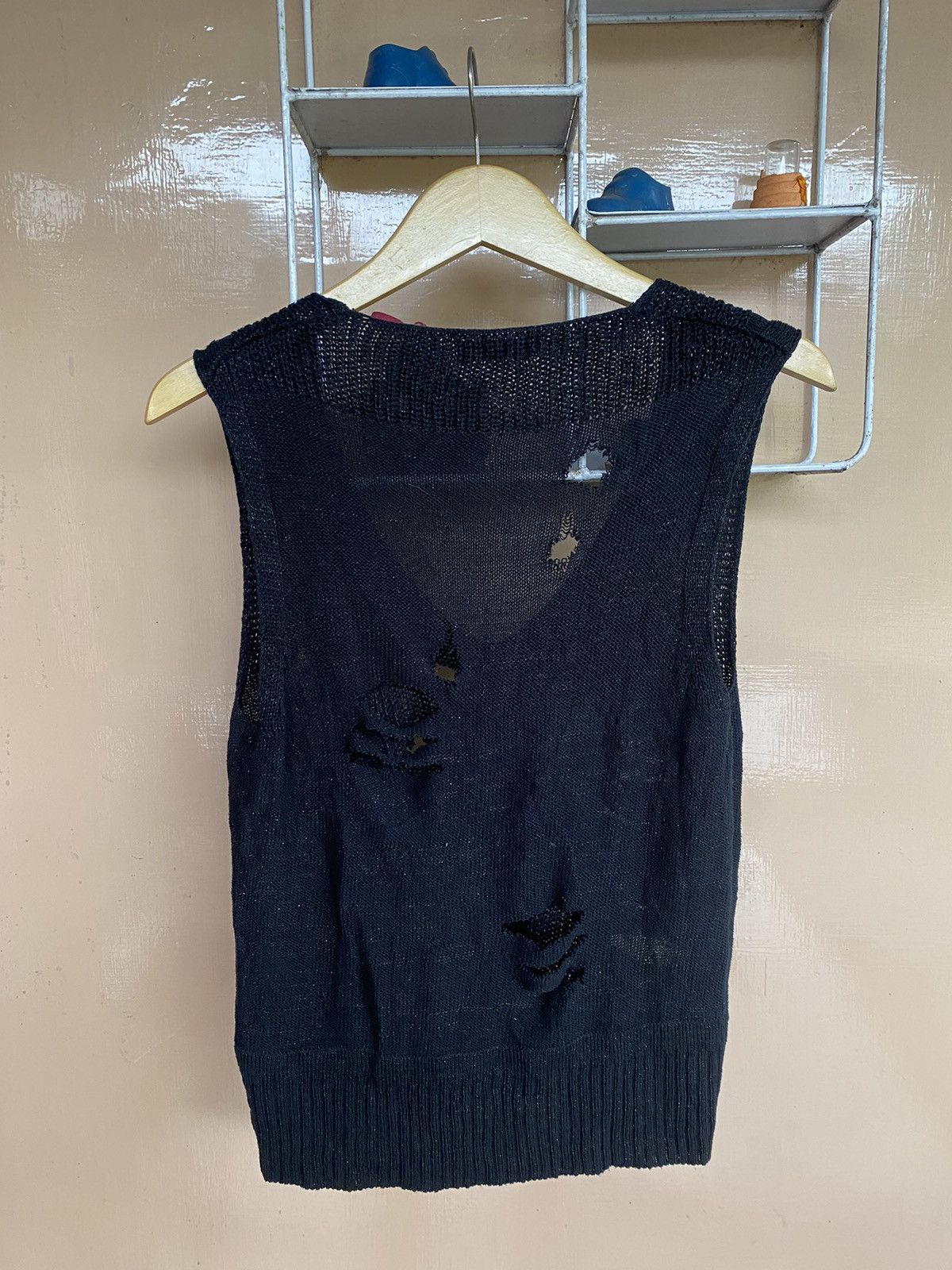 Hysteric Glamour 💸BINDINGOFFER💸Japanese Destroyed Tanktop Arcived Styled Size US S / EU 44-46 / 1 - 2 Thumbnail