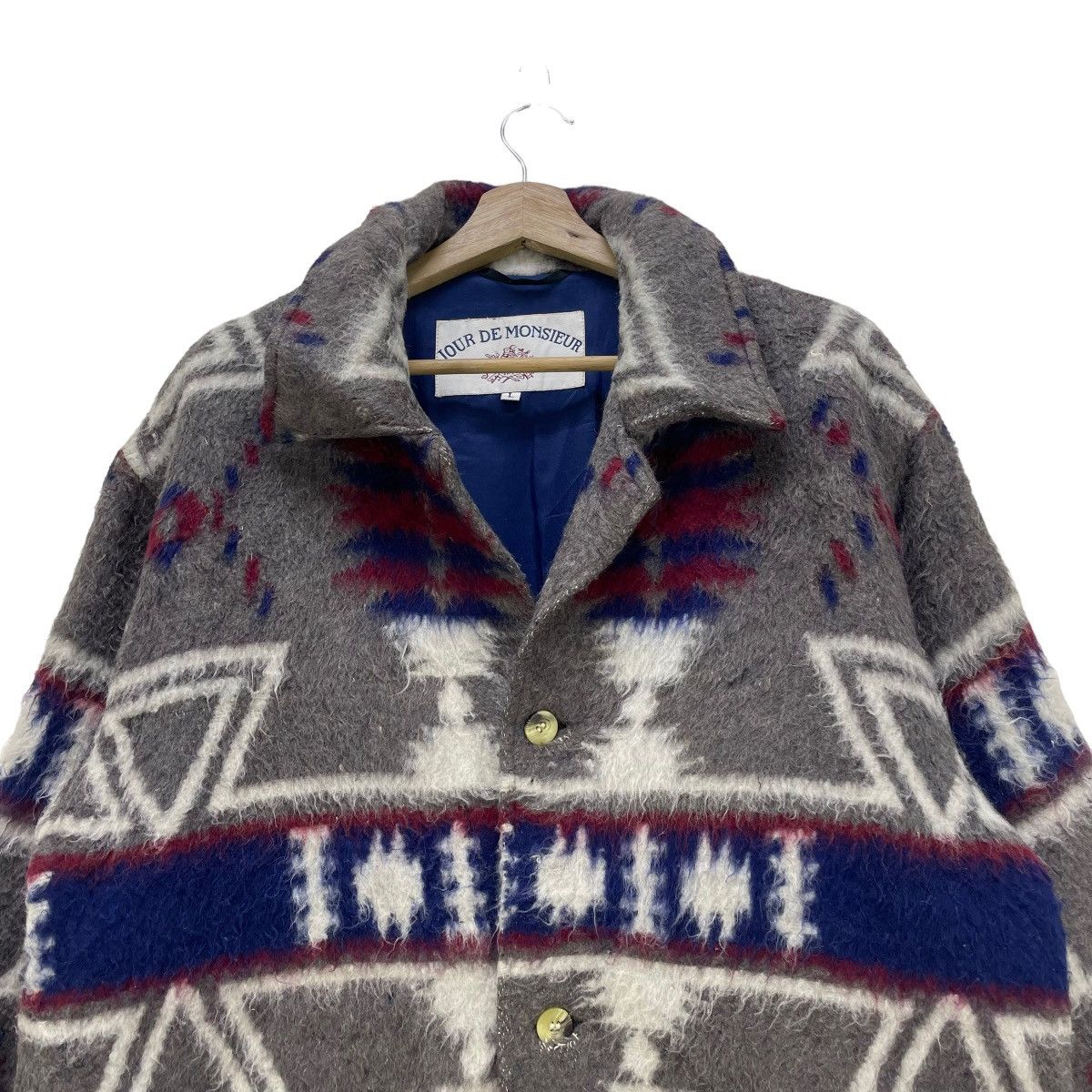 Native × Vintage 💥Japanese Brand Jour De Monsieur Native Jacket Size US M / EU 48-50 / 2 - 3 Thumbnail
