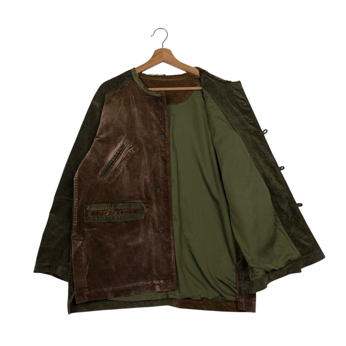 Japanese Brand 📌Patch Work Multi Color Chore Worker Jacket Mili&Mili Size US M / EU 48-50 / 2 - 12 Thumbnail
