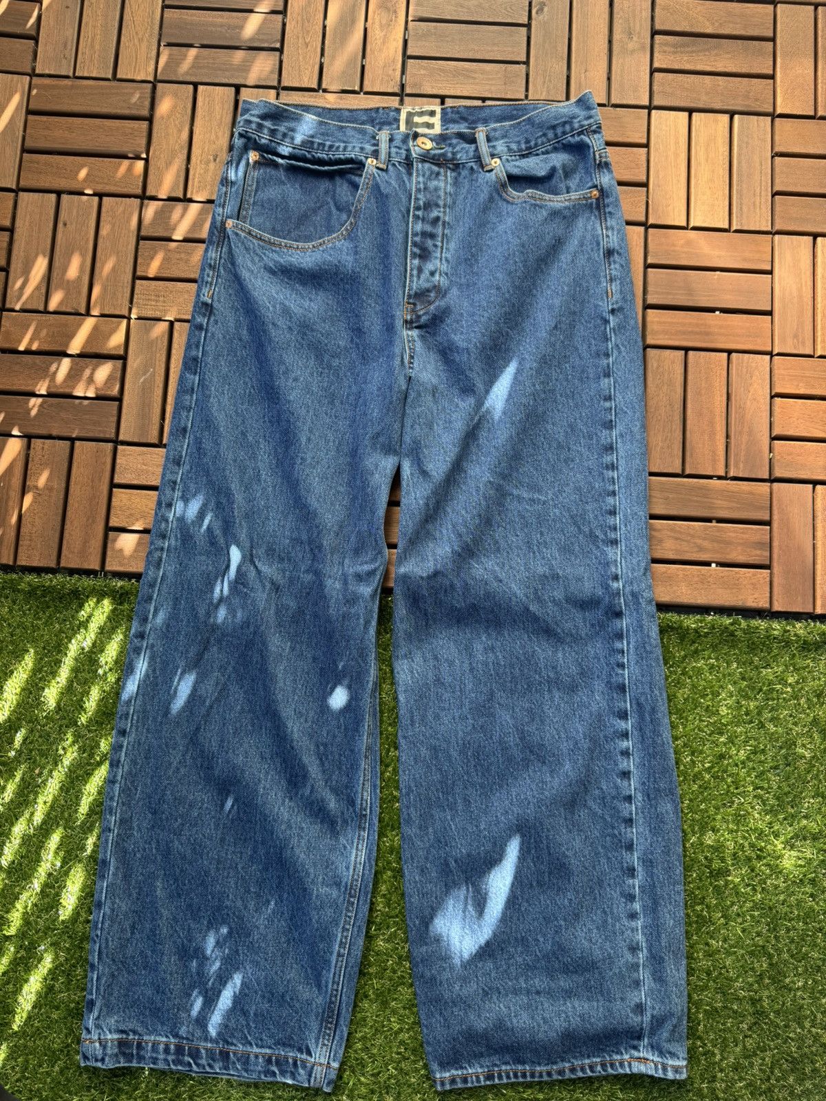 Other FAISEAN DIA Lopsided Jeans Size US 34 / EU 50 - 1 Thumbnail