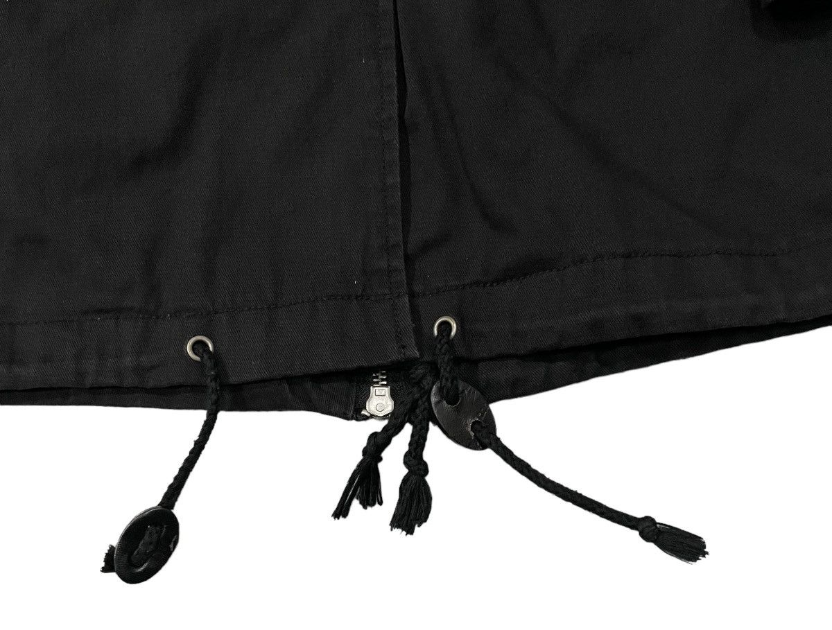 Le Grande Bleu (L.G.B.) Vintage Glad News Seditionaries Punk Skull Fishtail Parka Size US XS / EU 42 / 0 - 10 Thumbnail