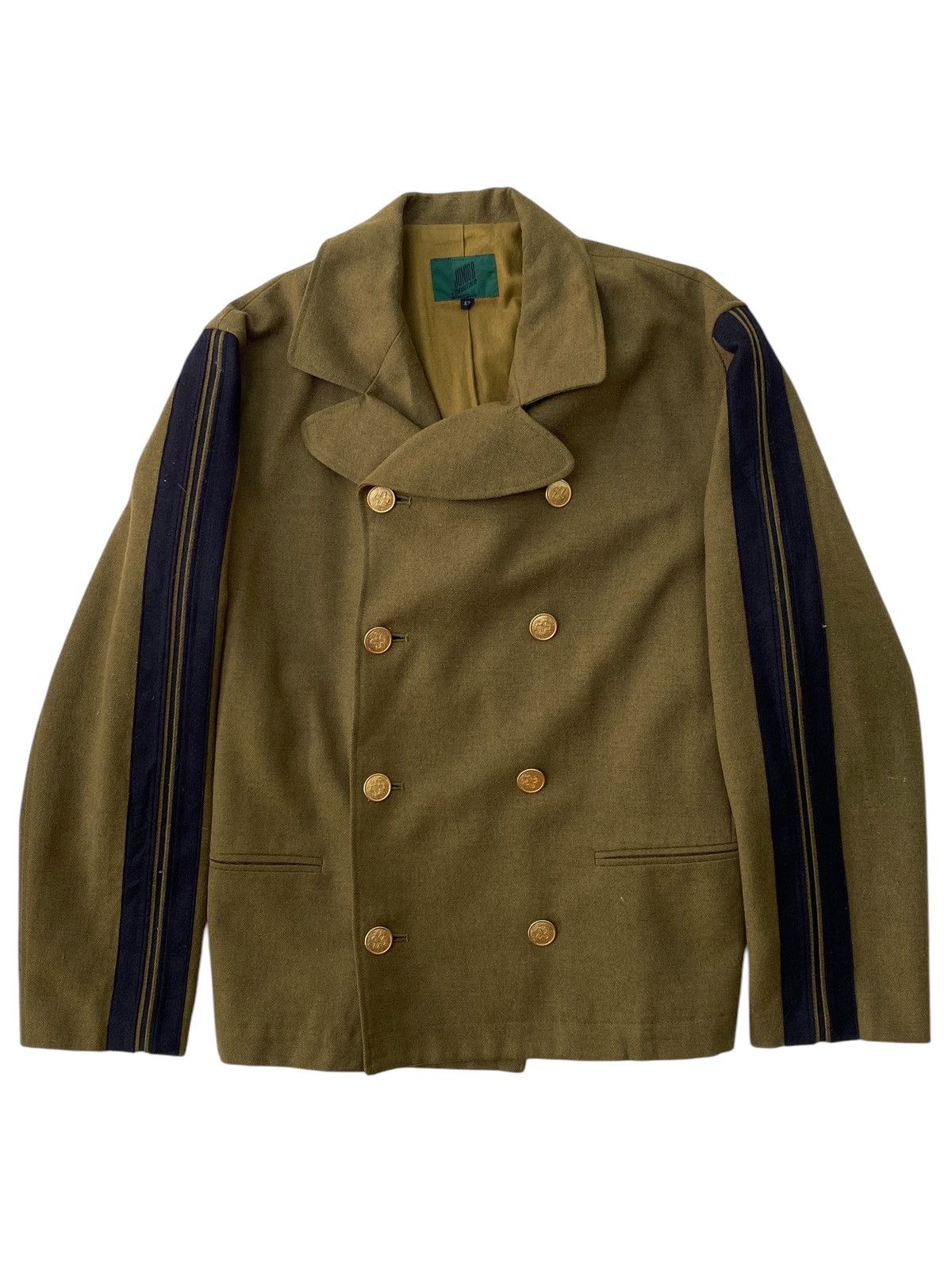 Jean Paul Gaultier Vtg 90s Junior Hiver Gaultier Wool Coat Jacket Size US S / EU 44-46 / 1 - 2 Thumbnail