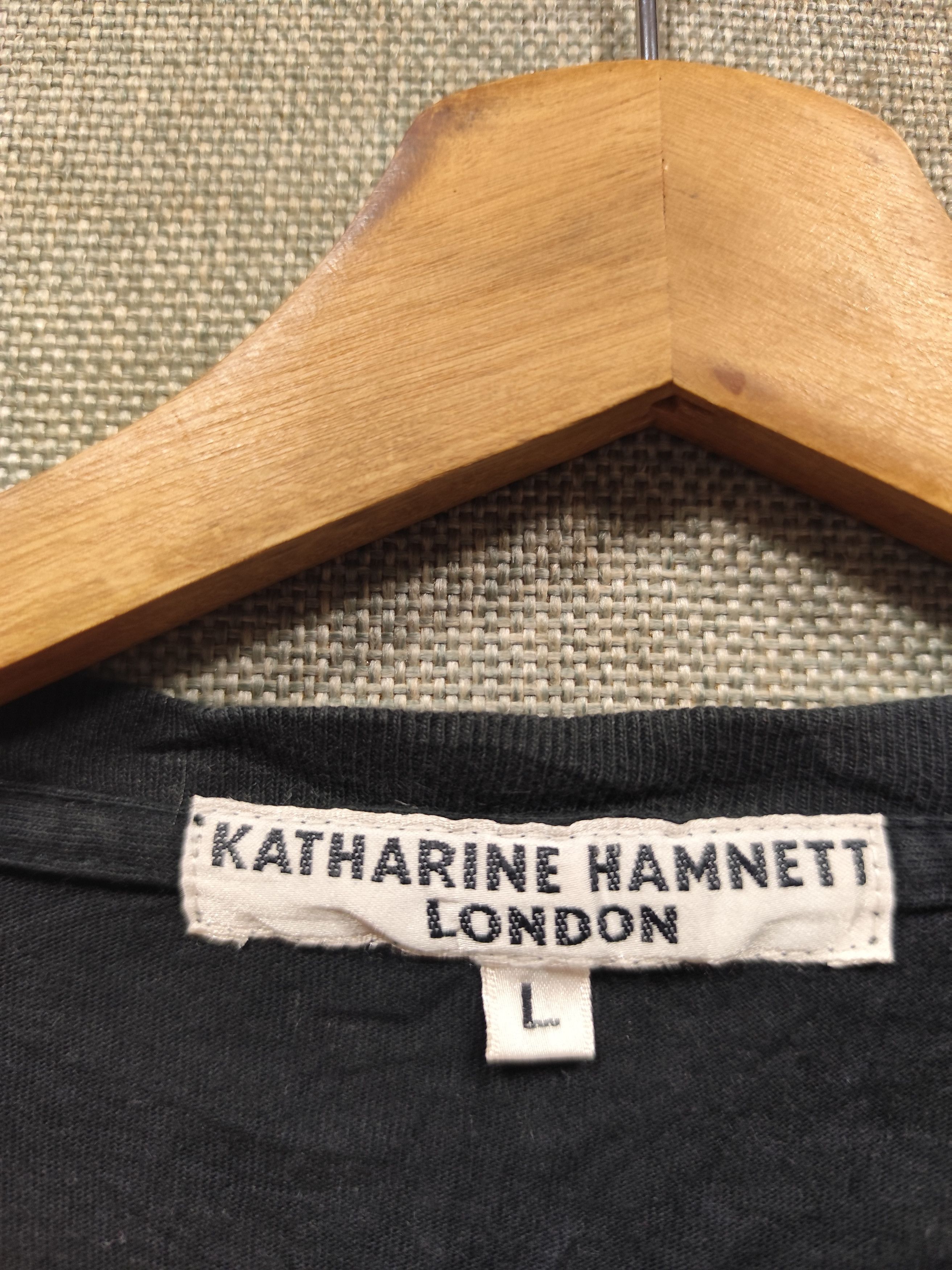 If Six Was Nine × Katharine Hamnett London × Vintage Vintage katharine hamnett london tee Size US L / EU 52-54 / 3 - 5 Thumbnail