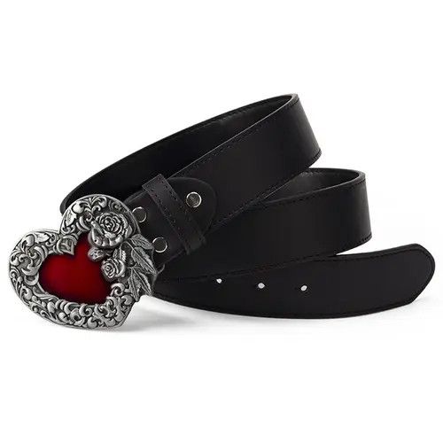 Designer Matchless Vintage Belt Riveted Belts Menswear Accessories Size ONE SIZE - 4 Thumbnail