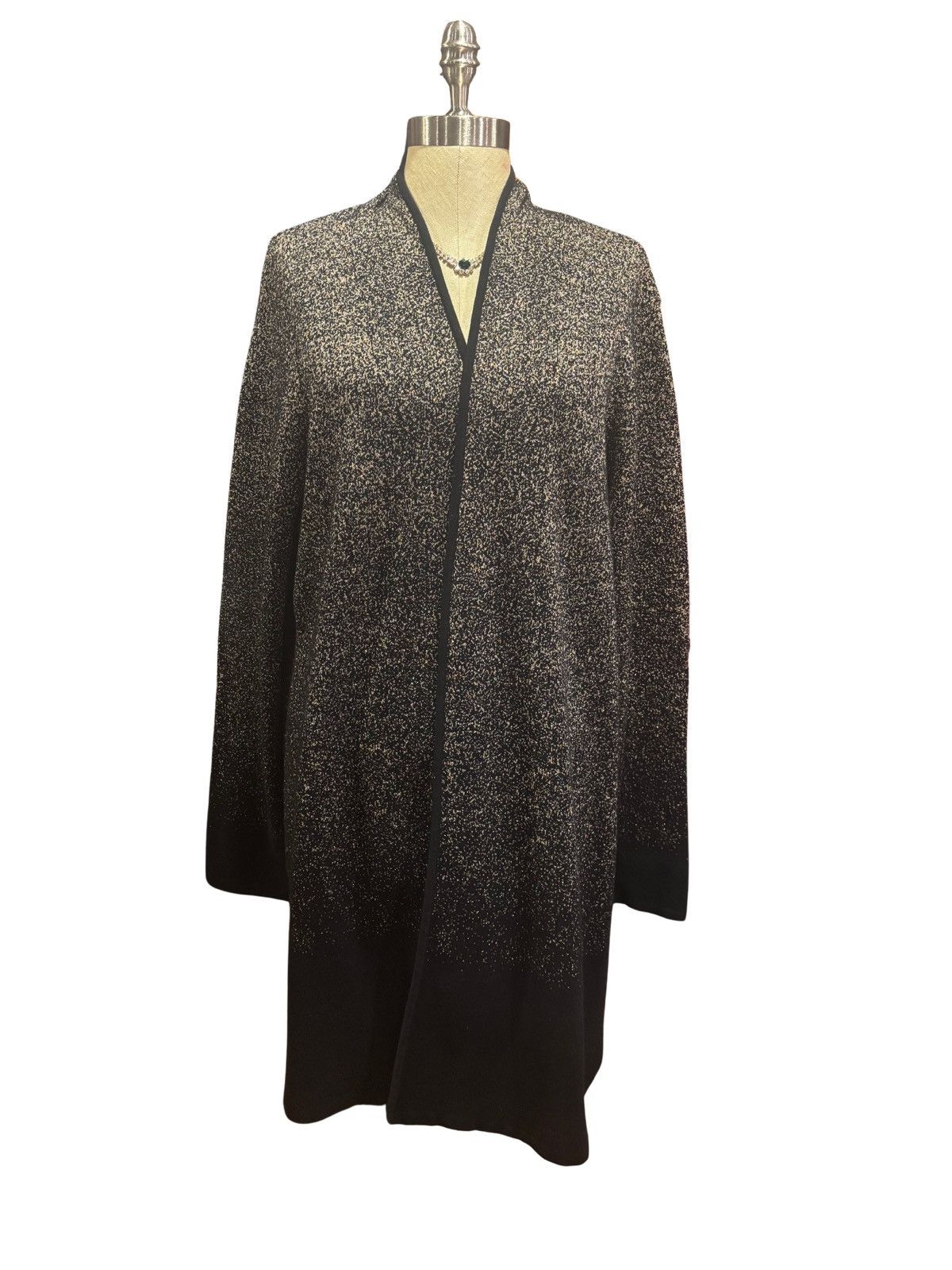 Other Women’s black & gold Cardigan.wt2102 Size XXL / US 16-18 / IT 52-54 - 1 Thumbnail