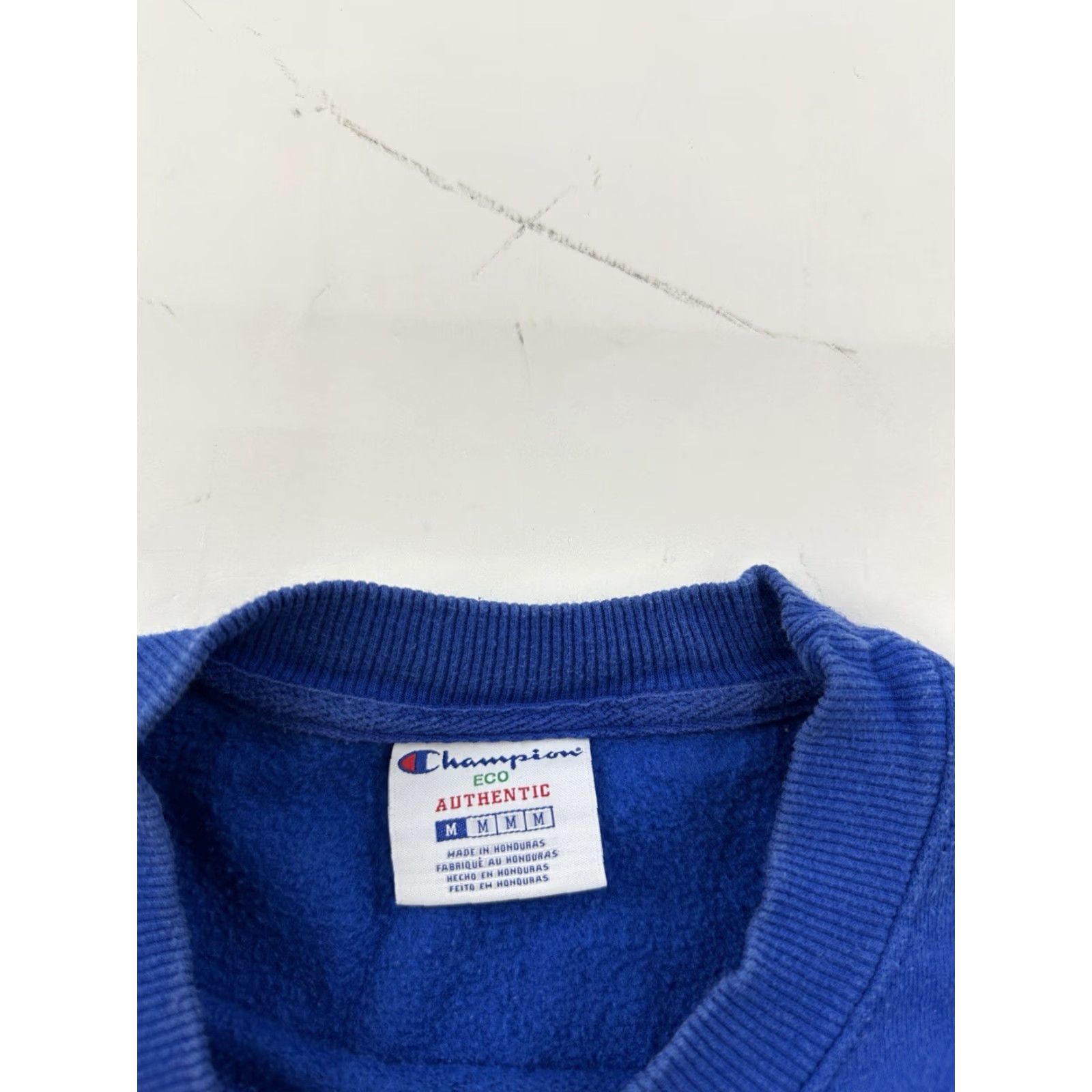 Champion CHAMPION Sweatshirt Mens Medium Blue Crew Neck Pullover Mini Logo Size US M / EU 48-50 / 2 - 3 Thumbnail