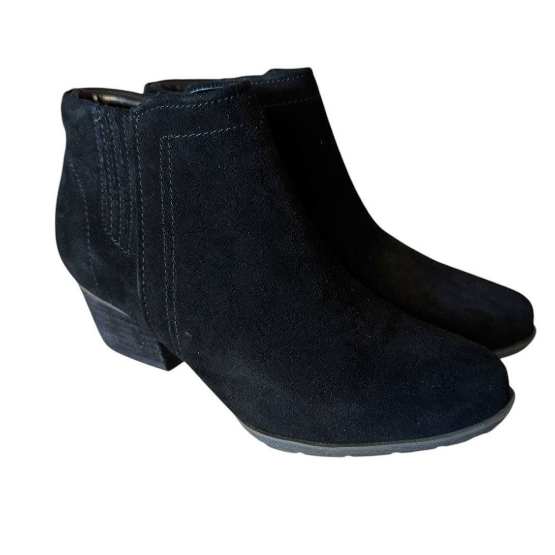 Blondo NEW Valli Black Suede Waterproof Booties 7M