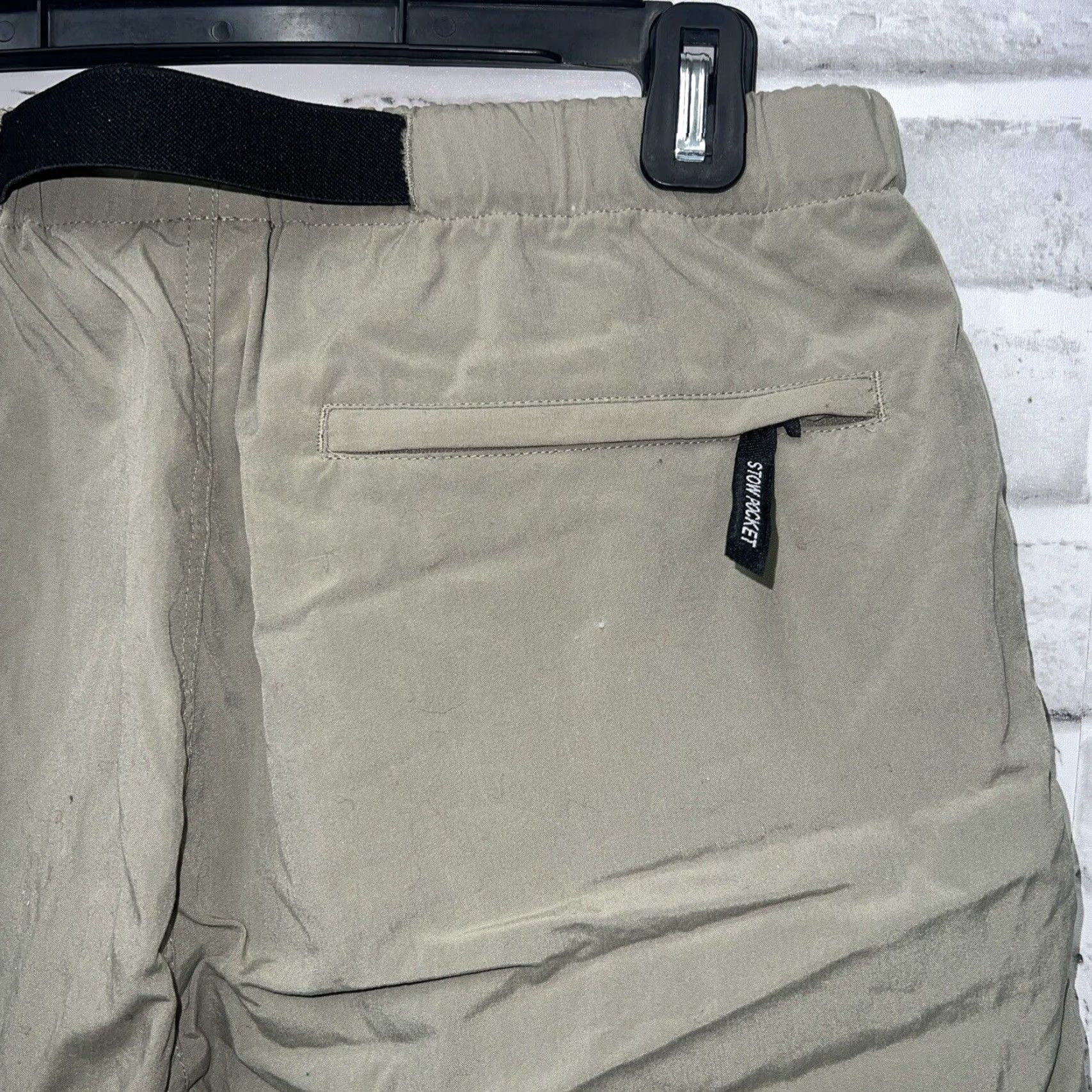 The North Face VINTAGE The North Face Women's Cargo Nylon Pants Beige Large NWT Size 36" / US 14 / IT 50 - 3 Thumbnail