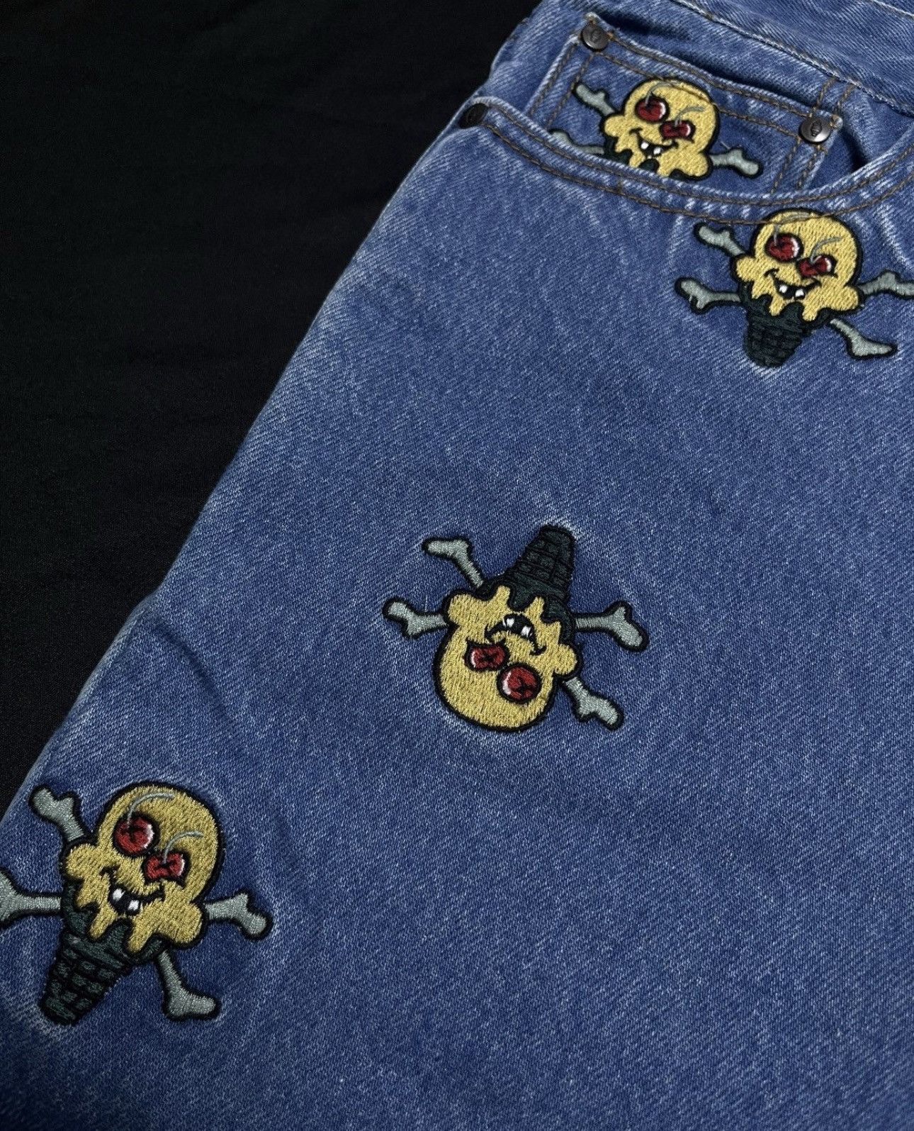 Icecream Dead stock ice cream bbc denim shorts Size US 38 / EU 54 - 3 Thumbnail