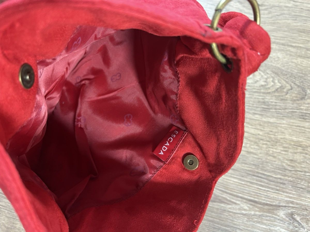 Escada Vintage Escada Red Handbag Size ONE SIZE - 7 Thumbnail