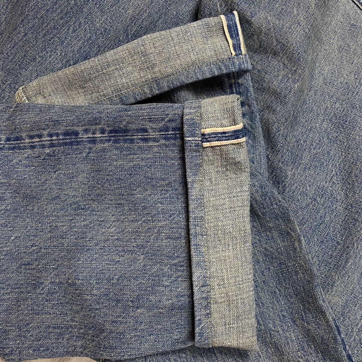 Japanese Brand × Sugar Cane × Vintage Sugarc Cane & Co. Selvedge Distressed Washed Denim Pants Size US 38 / EU 54 - 4 Thumbnail