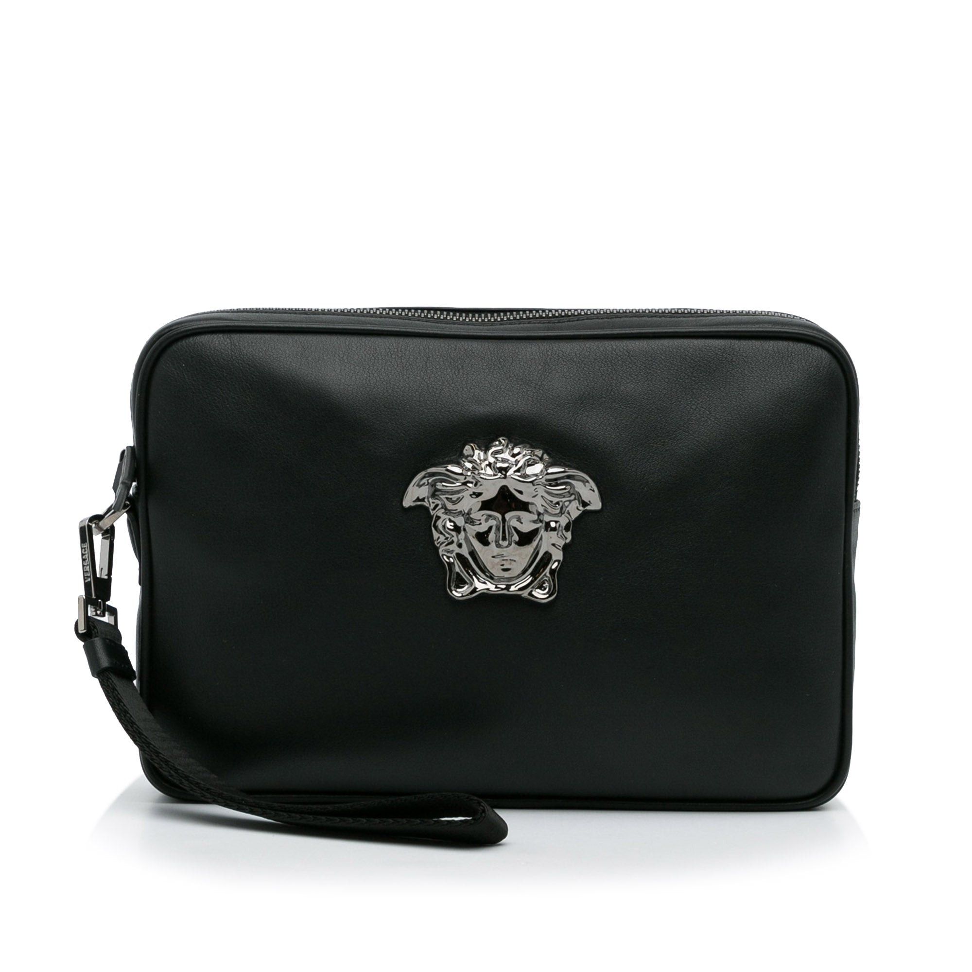 Versace Versace Medusa Clutch Black Size ONE SIZE - 1 Thumbnail