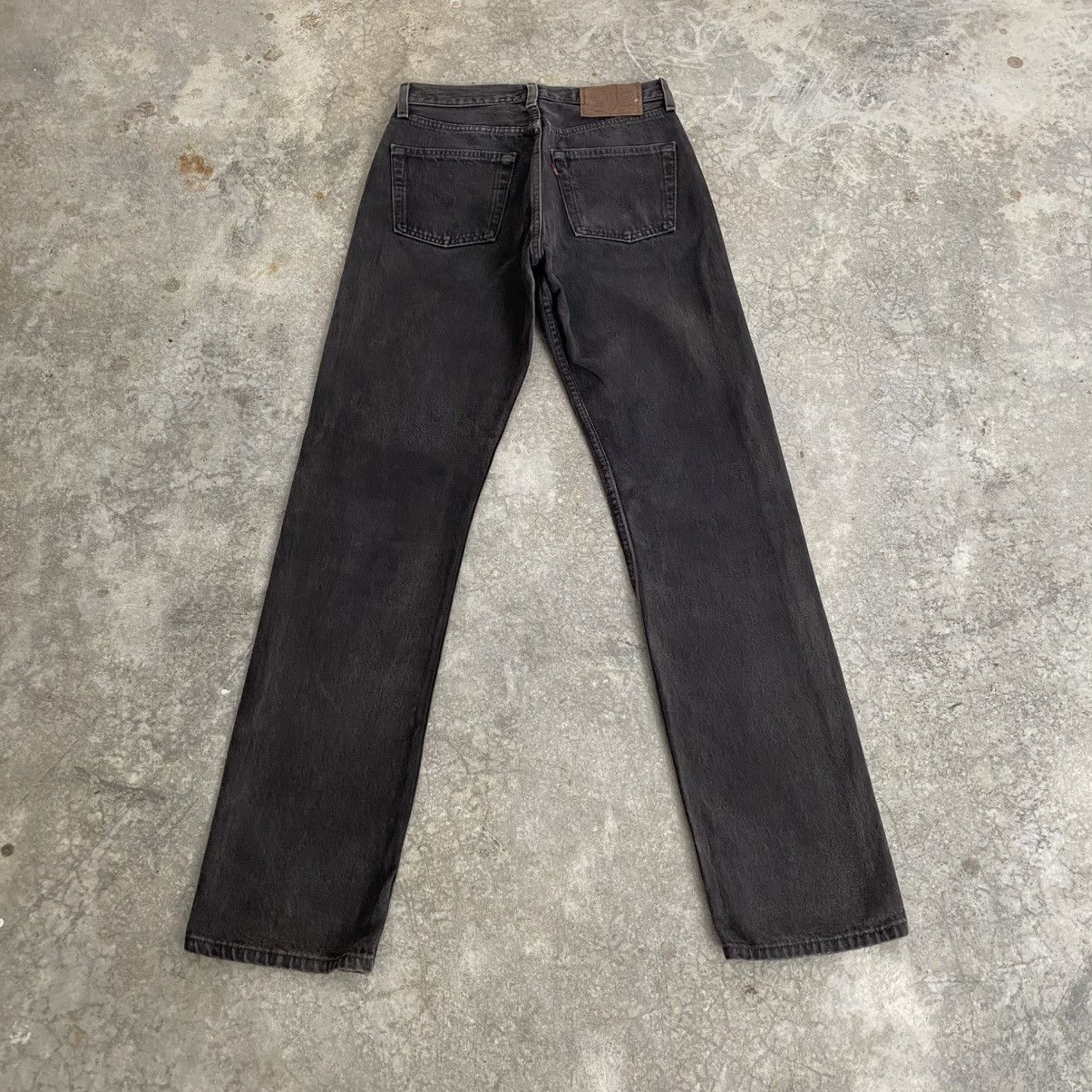 Levi's Vintage 1995 Levis 501 Over Dyed Black Denim Jeans Size US 28 / EU 44 - 8 Thumbnail