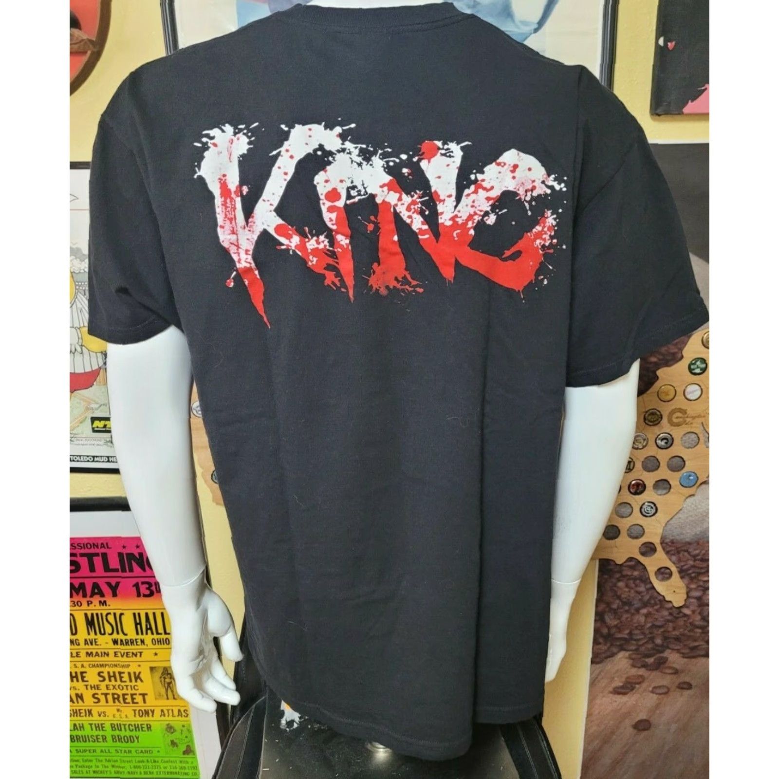 Vintage GEARS Band T Shirt XL NICE Miami FL Nu Metal Rock Men Black Short Sleeve Round Neck Shirt Size US XL / EU 56 / 4 - 3 Thumbnail
