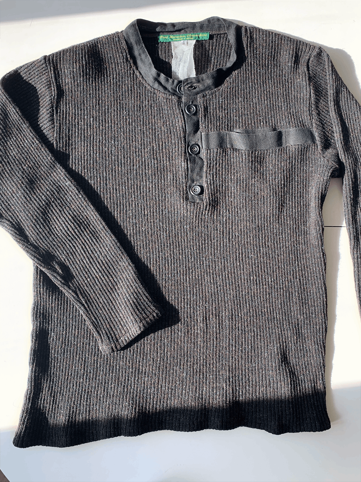 Paul Harnden Shoemakers Men's Dark Green Knit Jerkin | Grailed