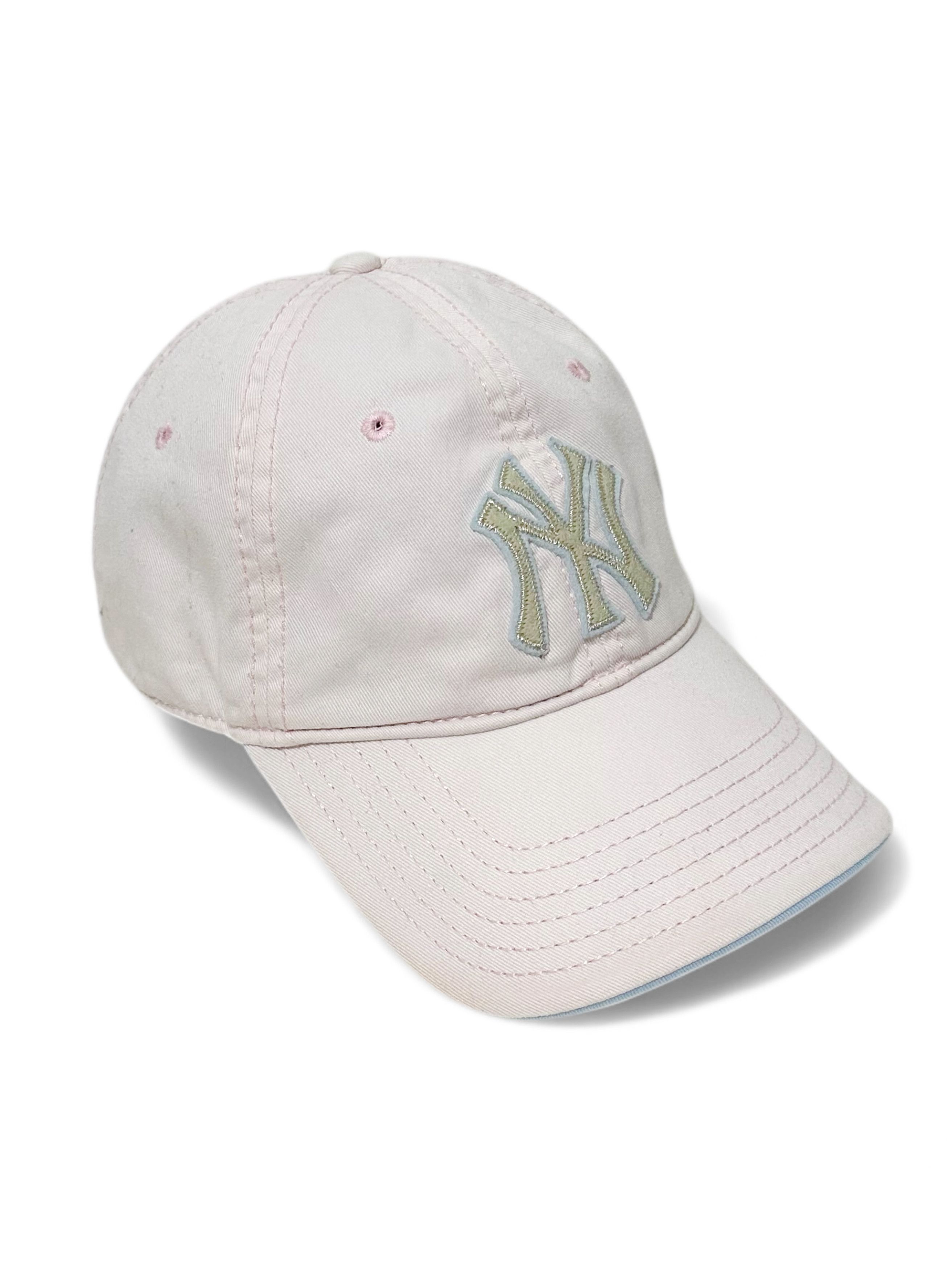 New York Yankees New York Yankees Light Pink Cap Hat Size ONE SIZE - 3 Thumbnail