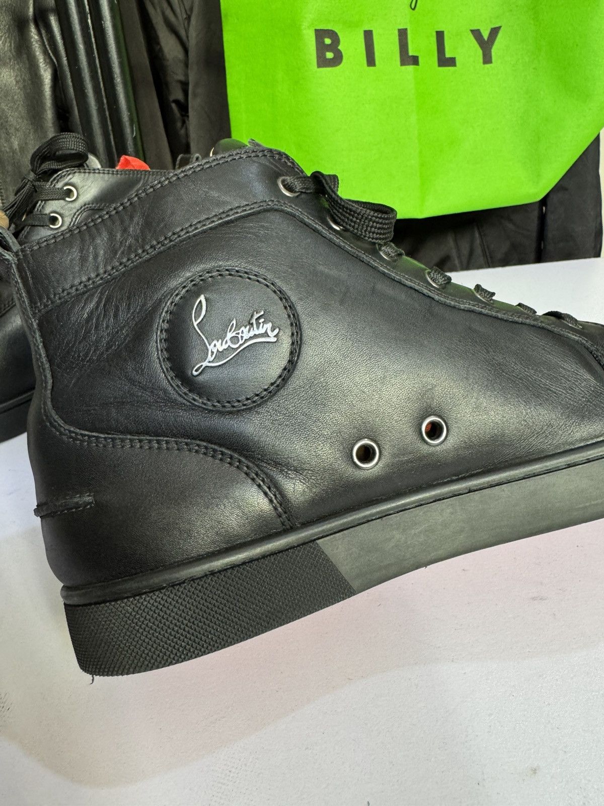 Christian Louboutin 🔥🕷️ Christian Louboutin Calf leather Sneakers Size US 8 / EU 41 - 9 Thumbnail
